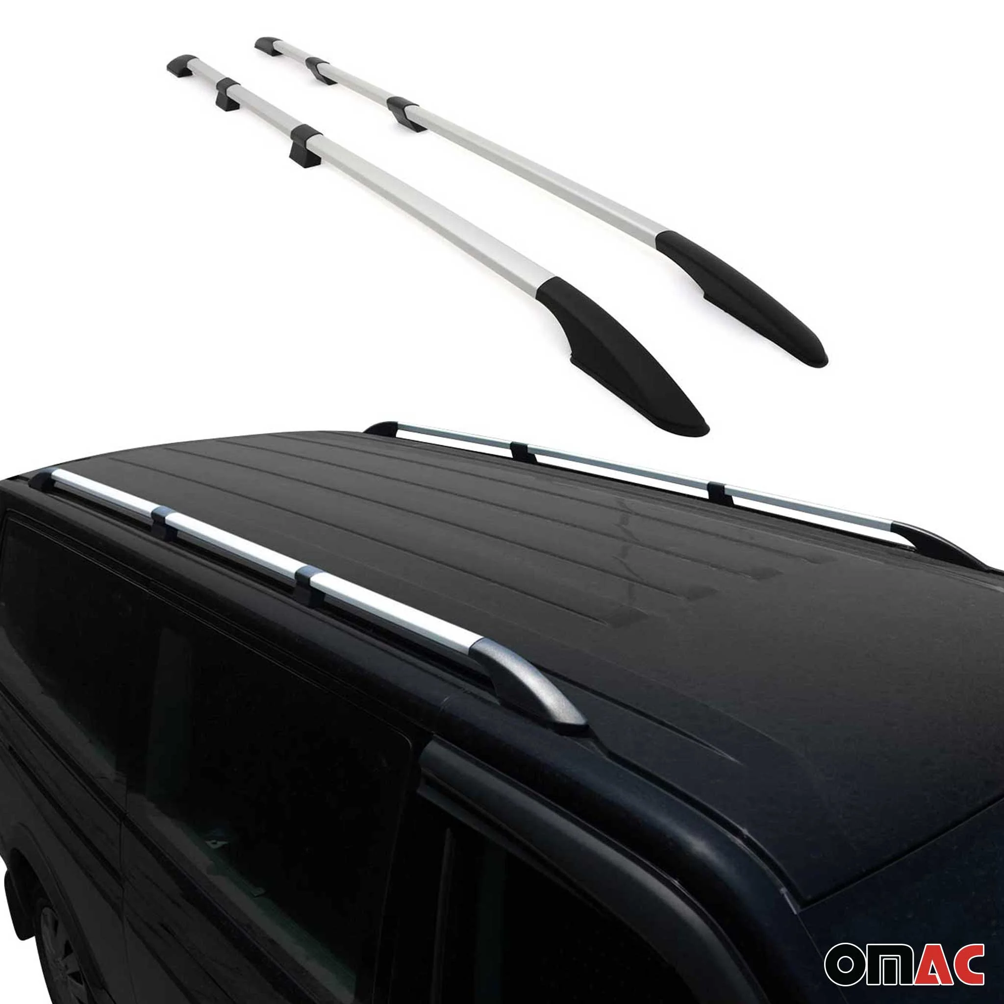 2006-2026 Fiat Ducato III Barres de toit longitudinales L3 H2 Alu Silber 2x - Image 5