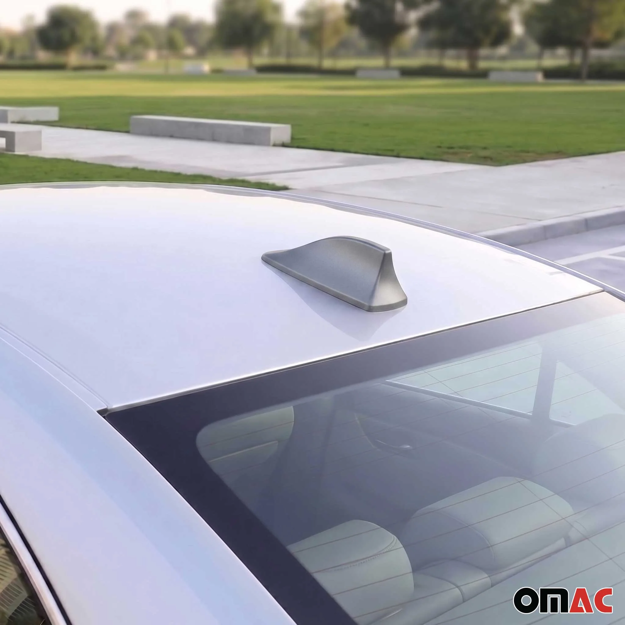 Antenne De Toit Aileron Requin pour BMW Serié 3 Radio AM/FM Gris - Image 8