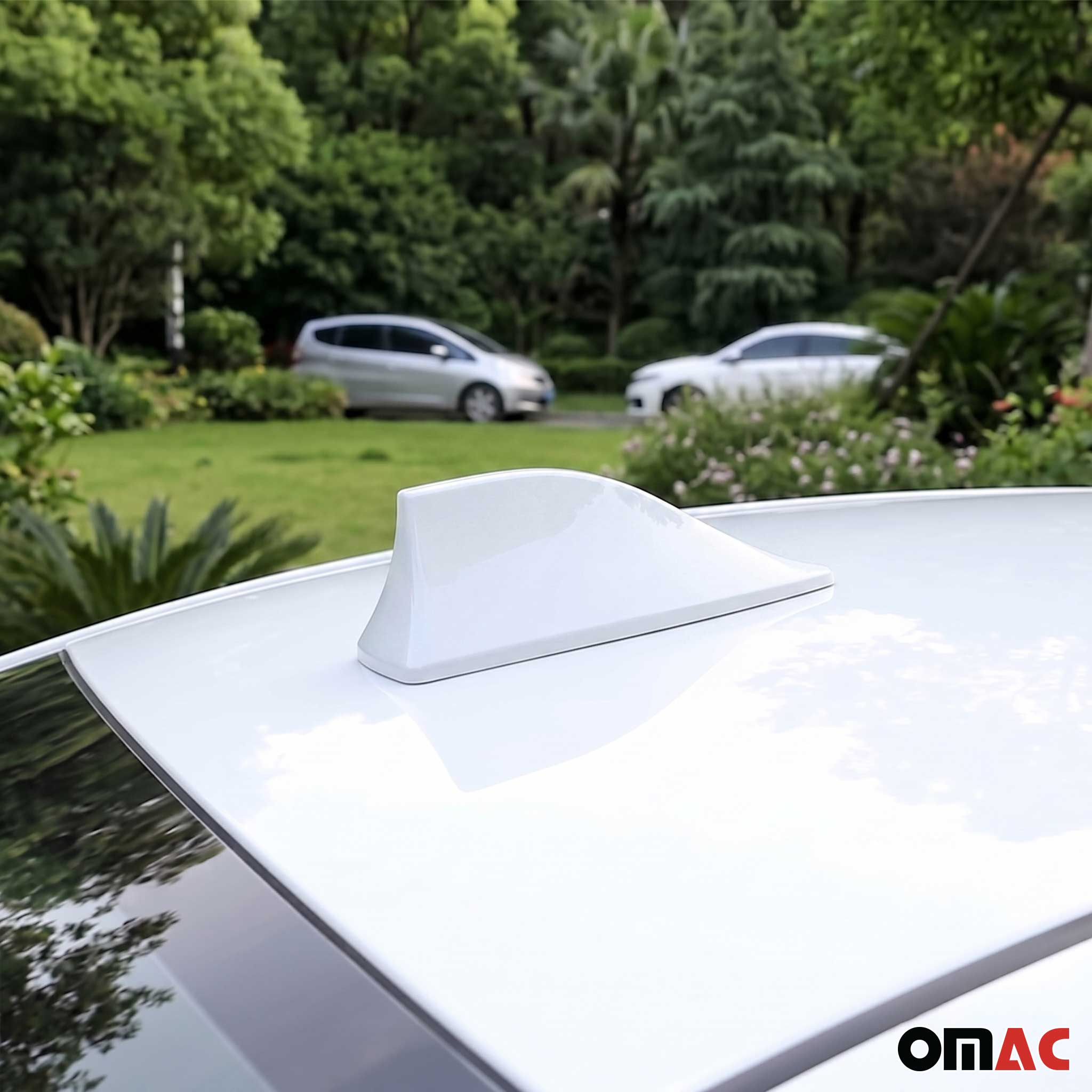 Antenne De Toit Aileron Requin pour Fiat Tipo Radio AM/FM Blanc - Image 7