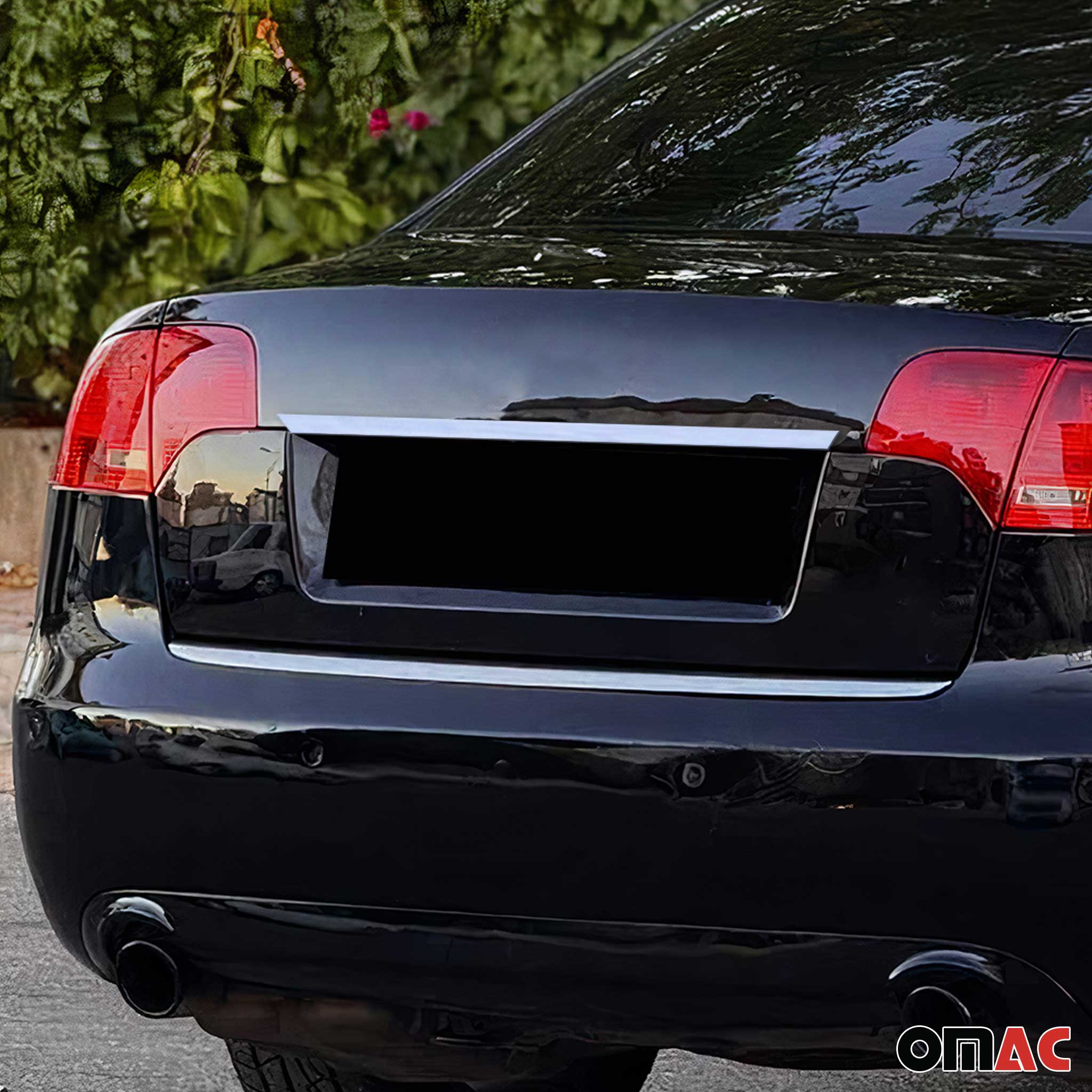 Couvercle de poignée de hayon pour Audi A4 B7 Berline 2004-2008 en acier inox - Image 3