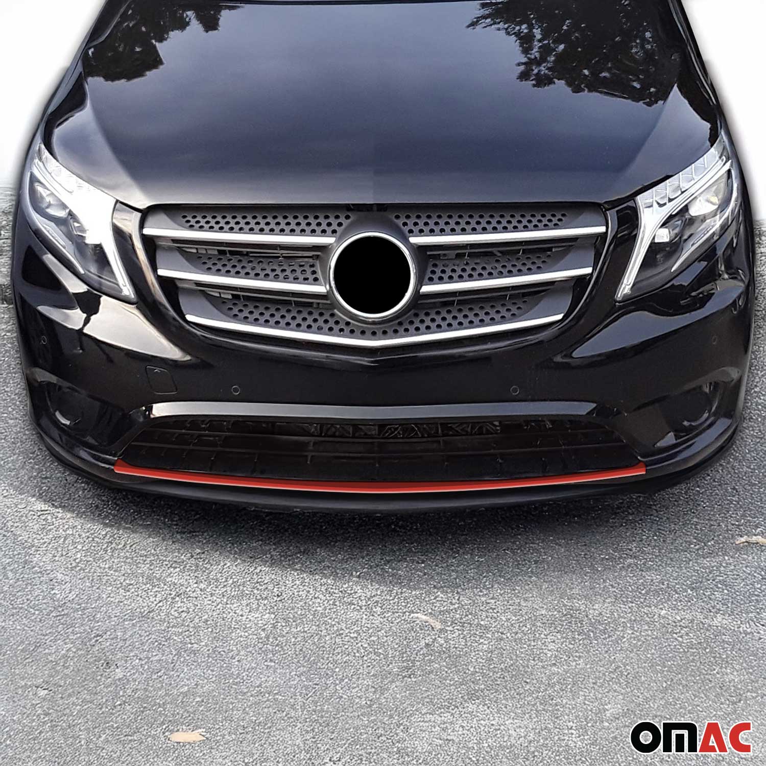 Garniture de Pare-chocs Avant pour Mercedes Vito W447 2014-2019 Acier rogue - Image 3