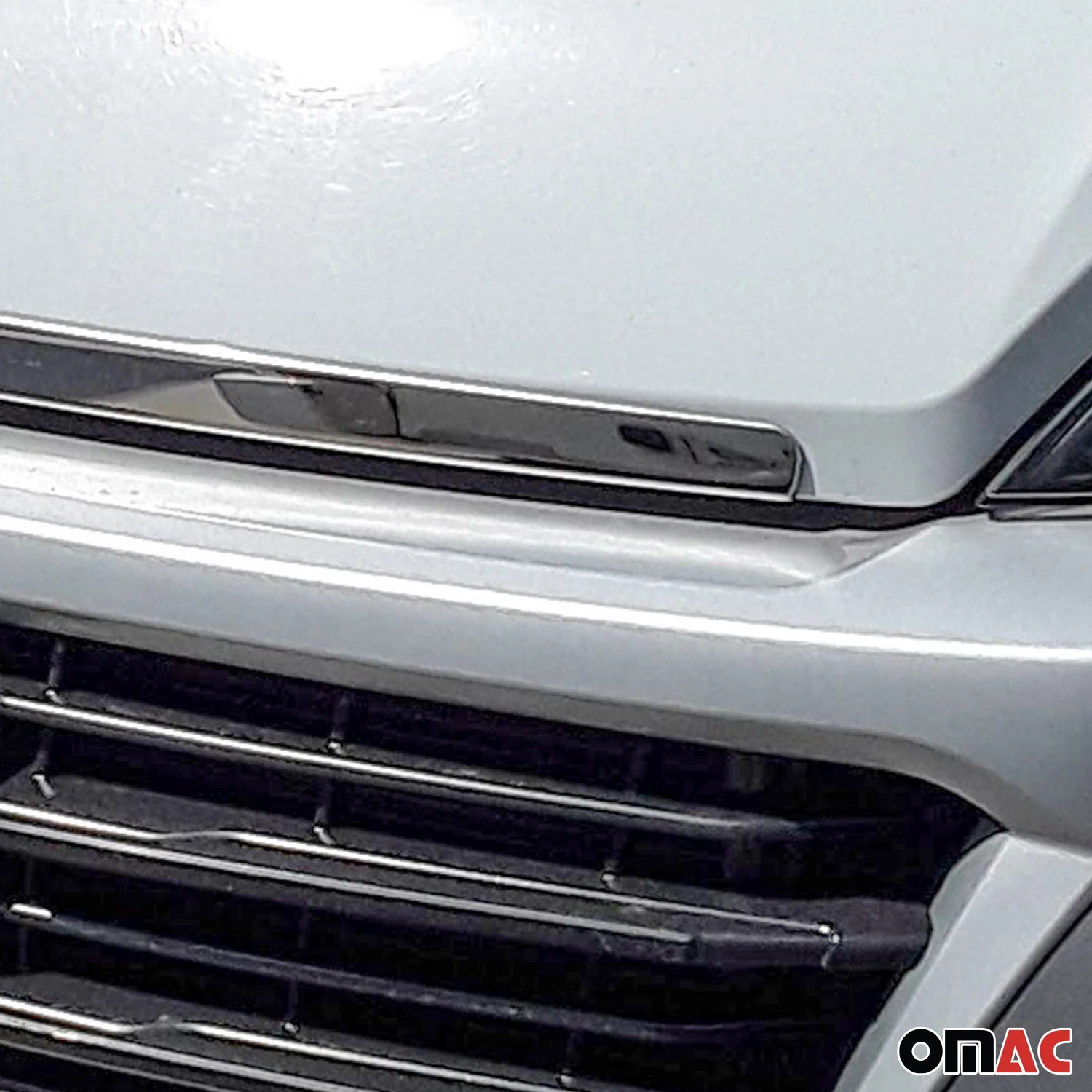 Baguette de Grille de Calandre - pour Peugeot Boxer III 2006-2014 inoxy chromé - Image 3