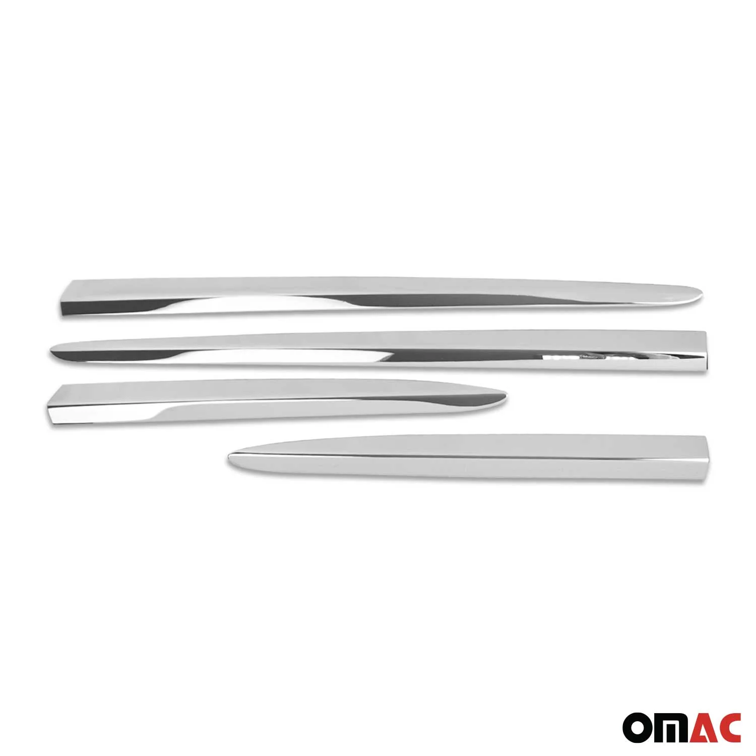 Garniture Baguette de porte latérale pour Fiat 500X 2015-2026 en acier inox 4Pcs - Image 7