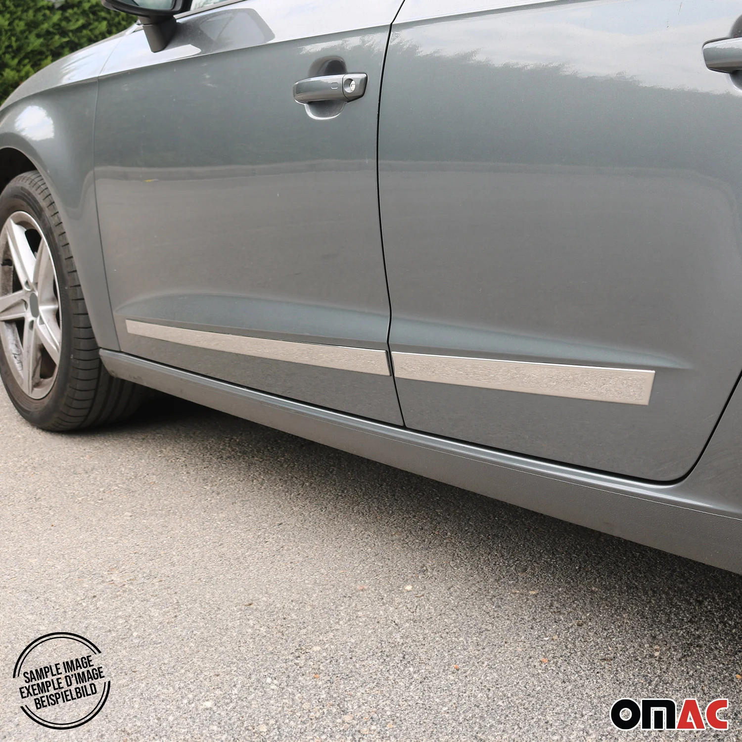 Baguette protection latérale de porte pour Citroen C4 2010-2018 inox chromé - Image 5