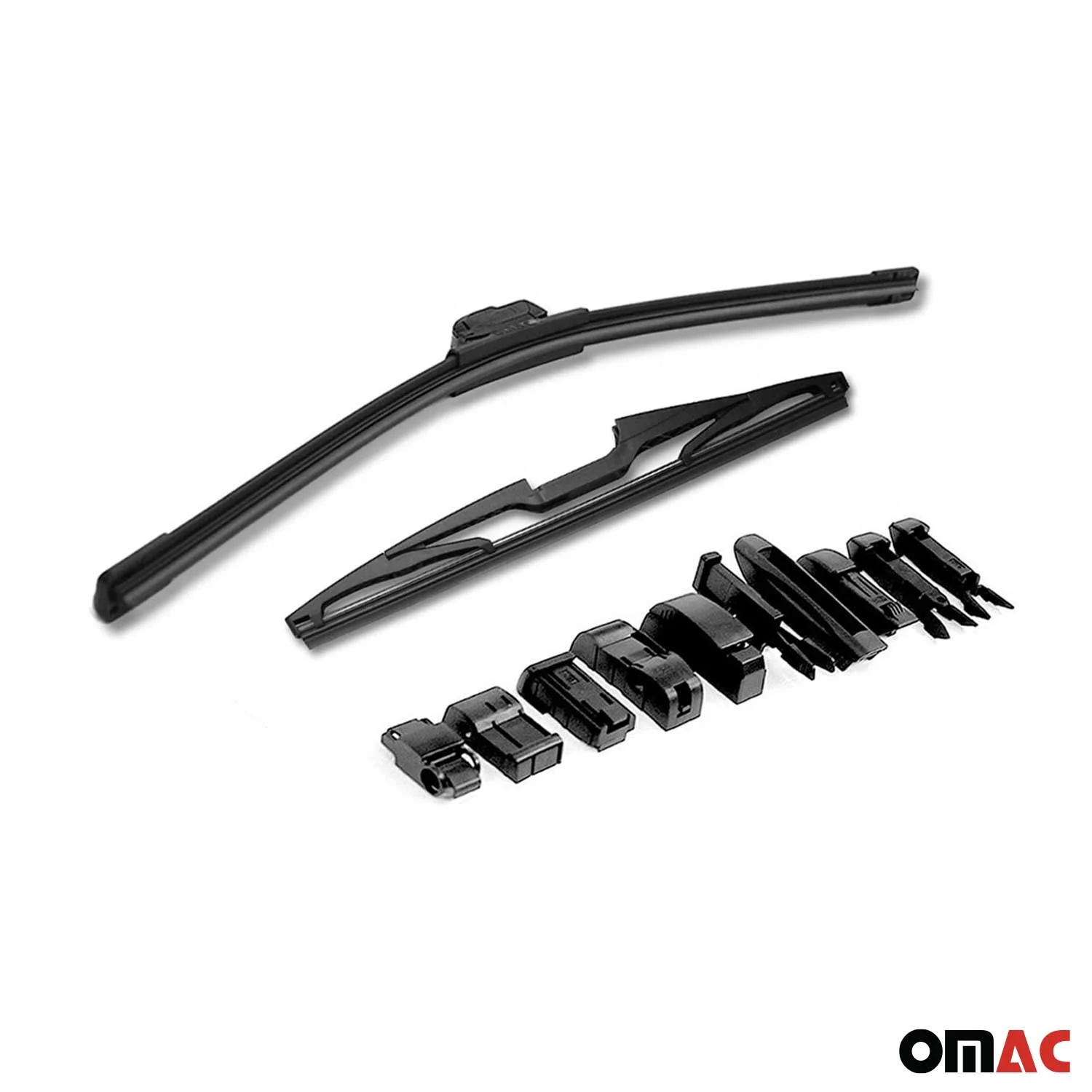 Balai d'Essuie Glace Avant + Arrière pour Citroen C1 2005-2022 - Image 6