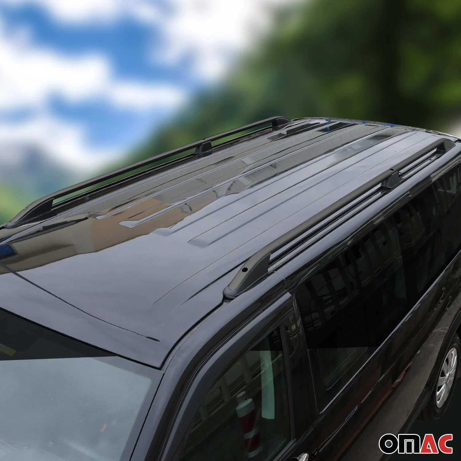 Barres de toit longitudinales pour Peugeot Expert / Traveller 2016-2026 L1 Noir - Image 2