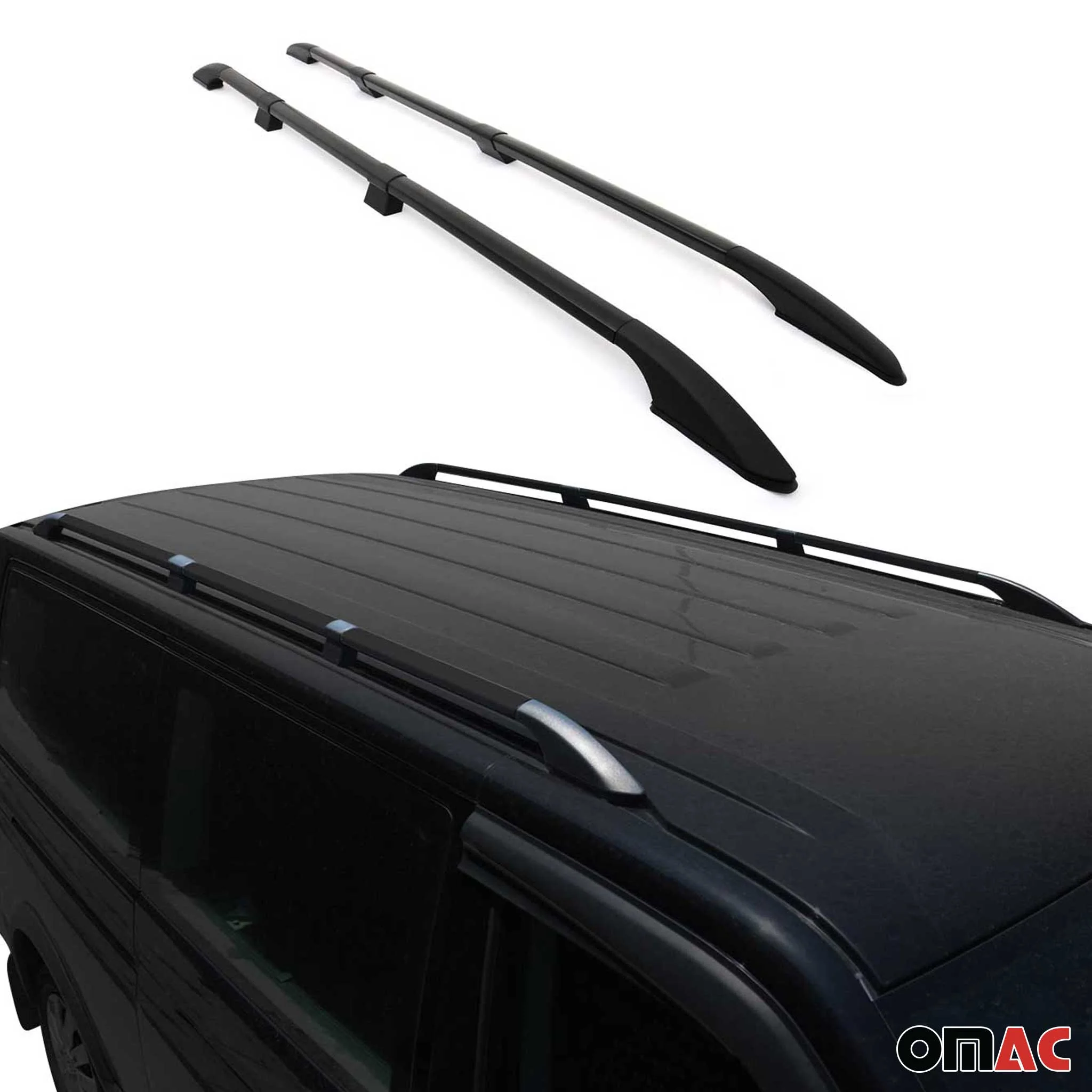 2006-2026 Citroen Jumper Barres de toit longitudinales L3 H2 Alu Noir 2x - Image 5