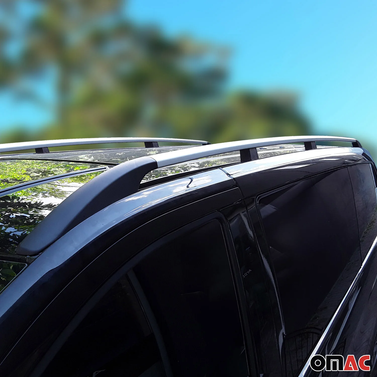 Barres de toit longitudinales pour Jeep Renegade 2014-2024 Aluminium Gris - Image 4