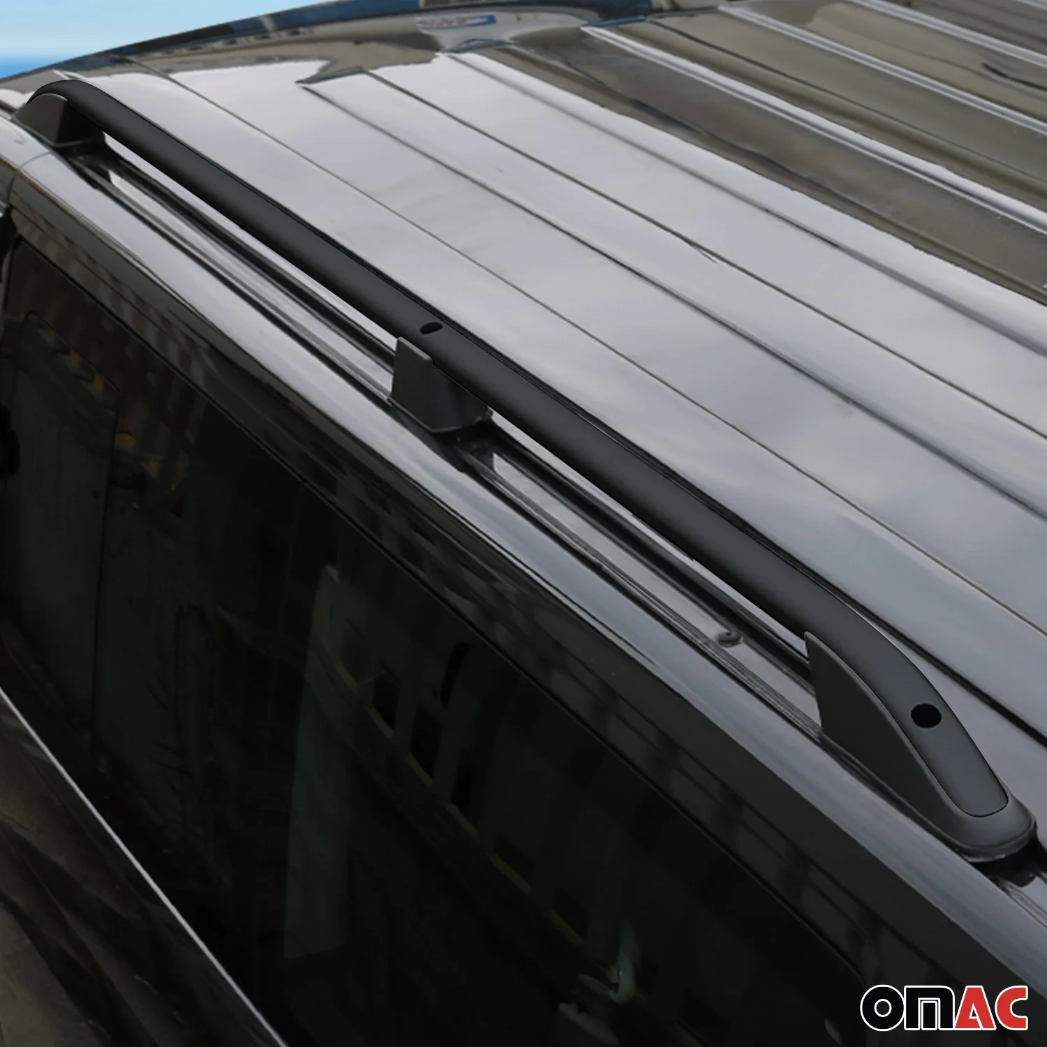 Barres de toit longitudinales pour Toyota Proace 2016-2026 L1 Court Alu Noir - Image 7