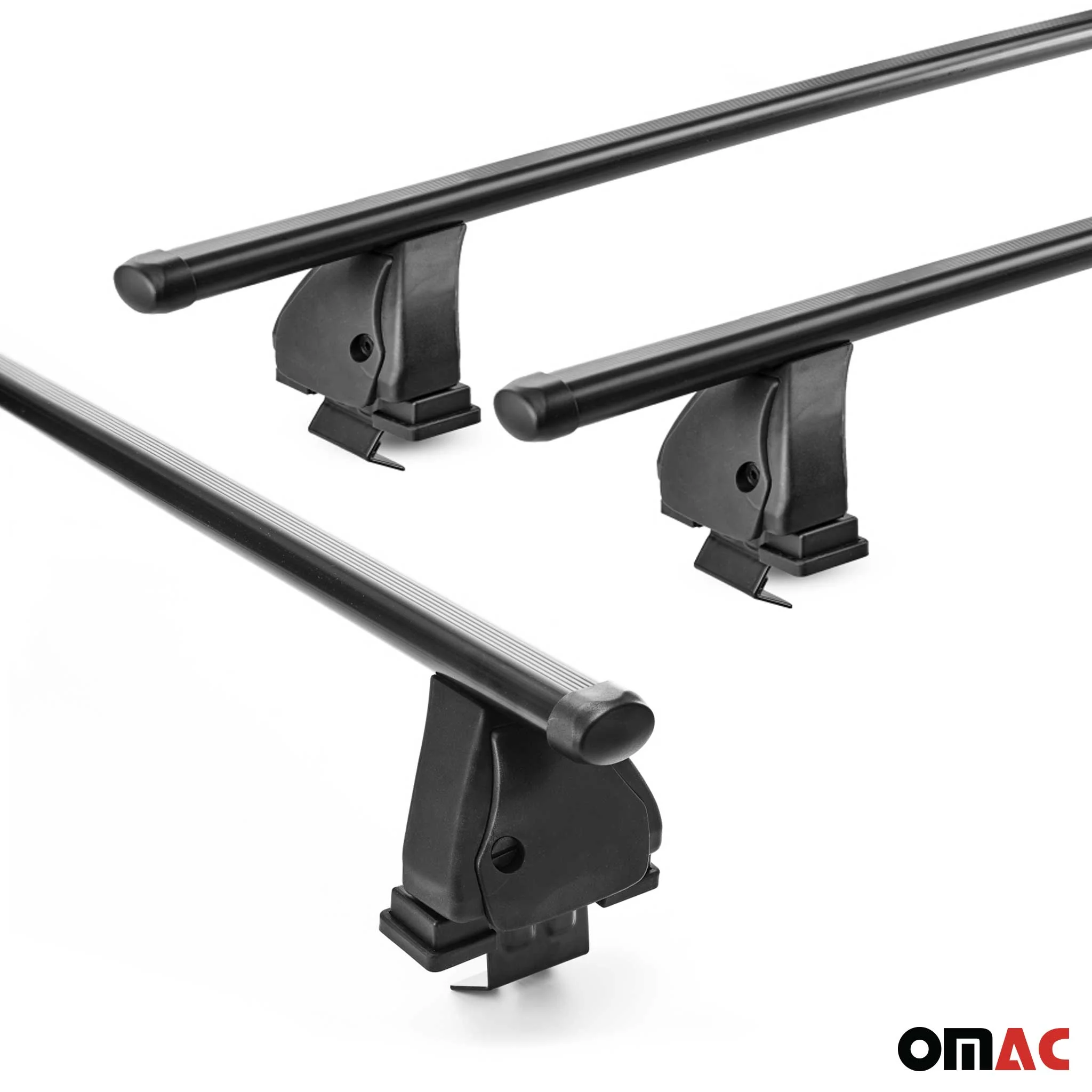 Barres de toit transversales acier pour VW T-Cross (Sans barres) 2018-2026 Noir - Image 9