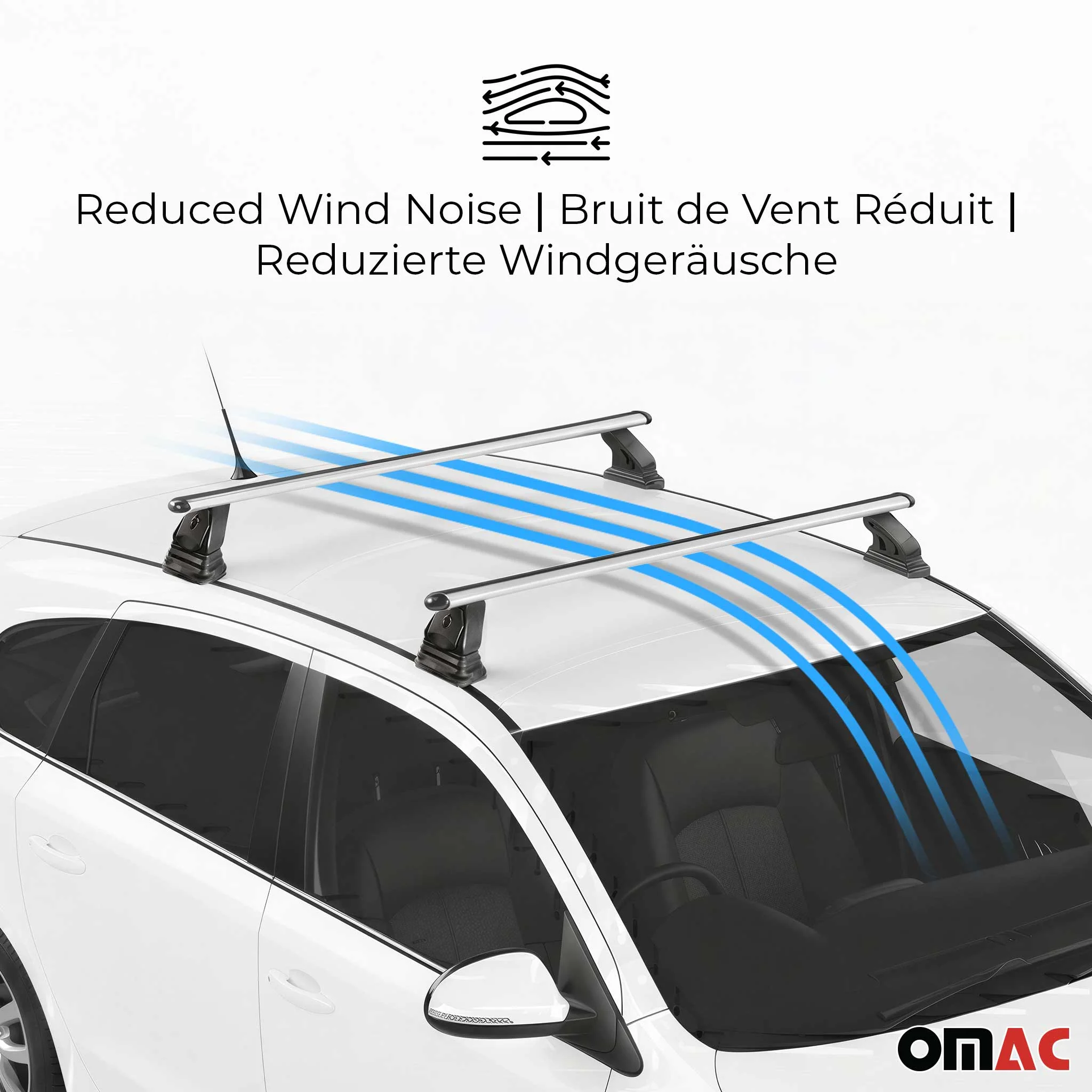 Barres de toit transversales Alu pour Fiat Fullback Double / Singe Cab 2016-2019 - Image 6