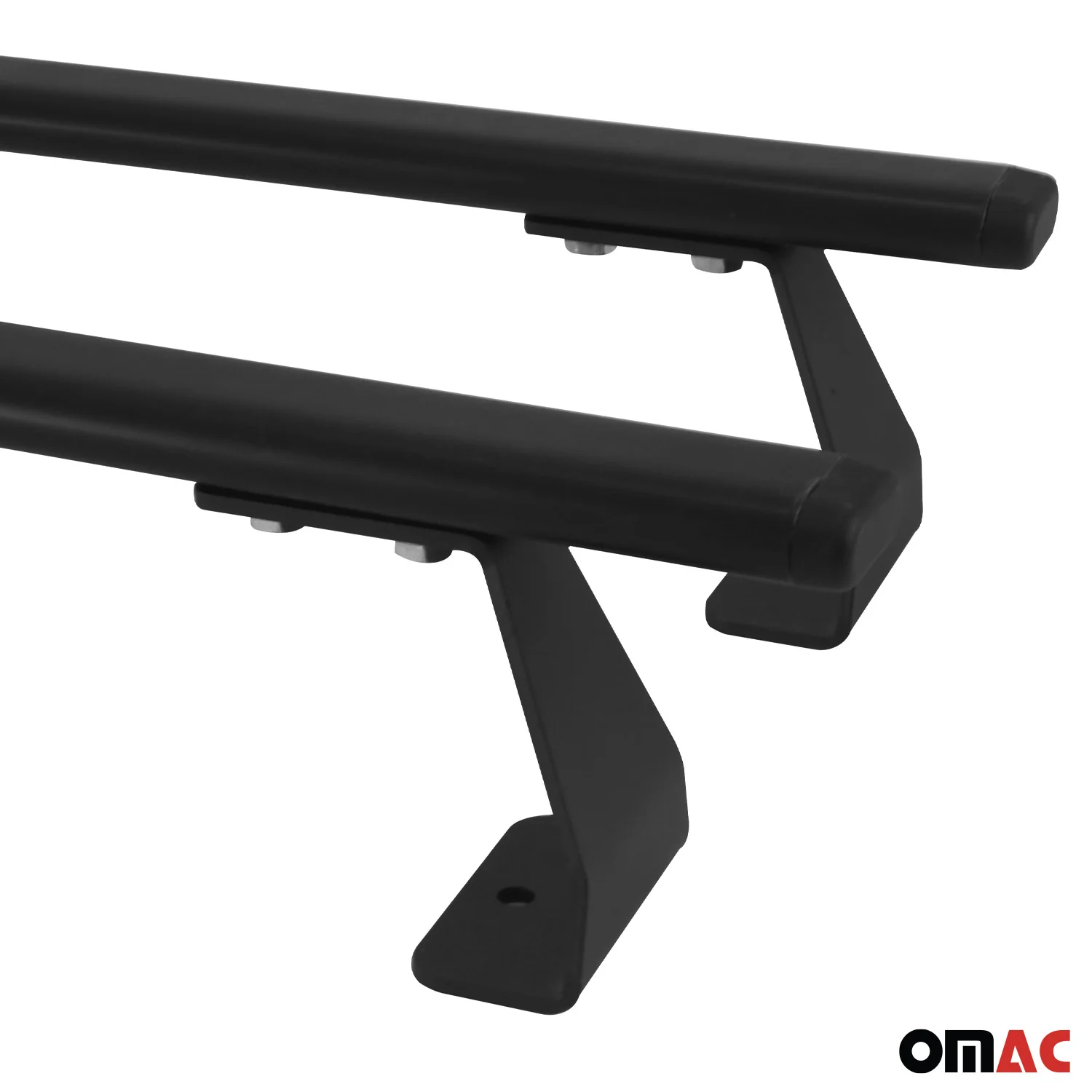 Barres de toit transversales Fiat Doblo 2000-2010 noir en acier - Image 7
