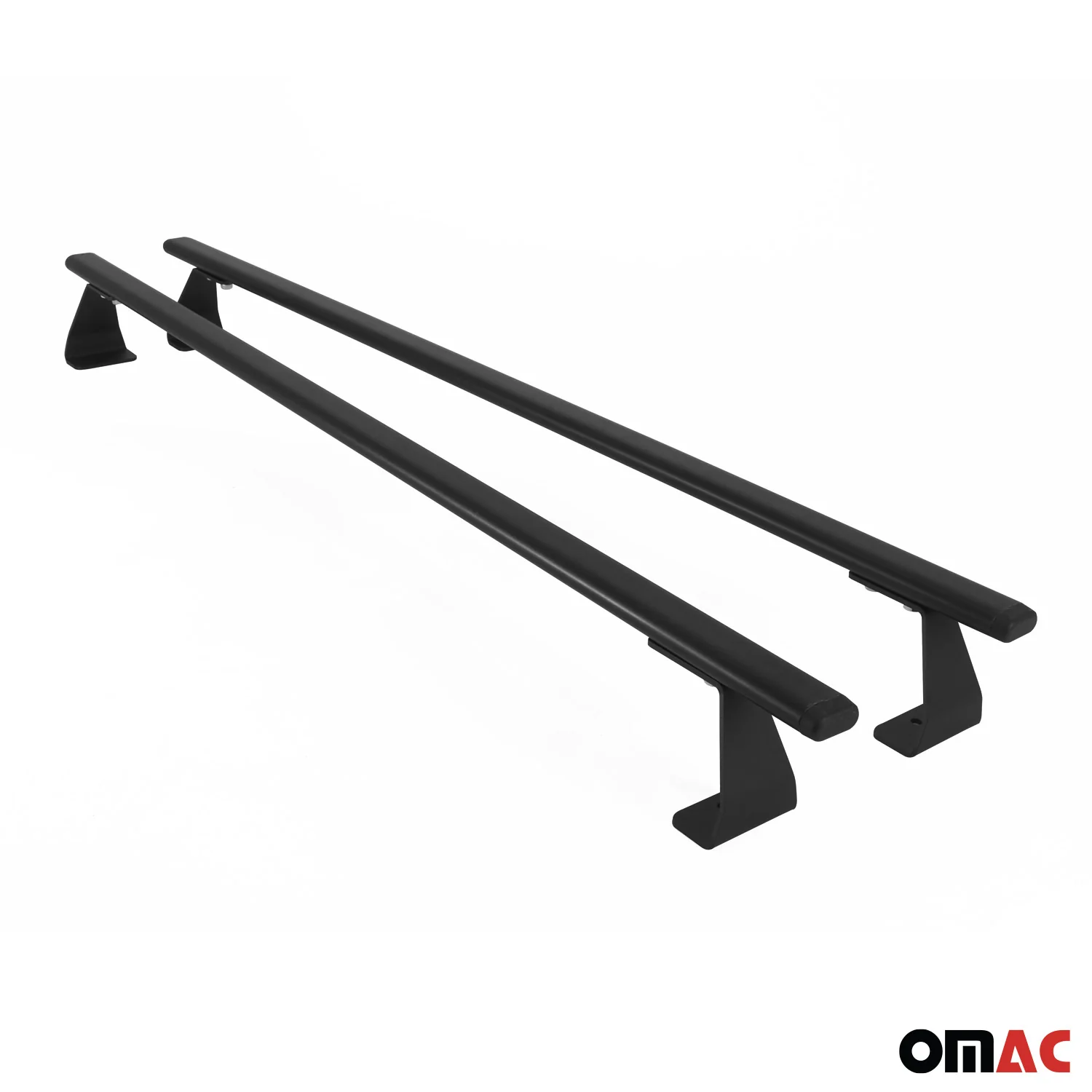 Barres de toit transversales Fiat Doblo 2000-2010 noir en acier - Image 9