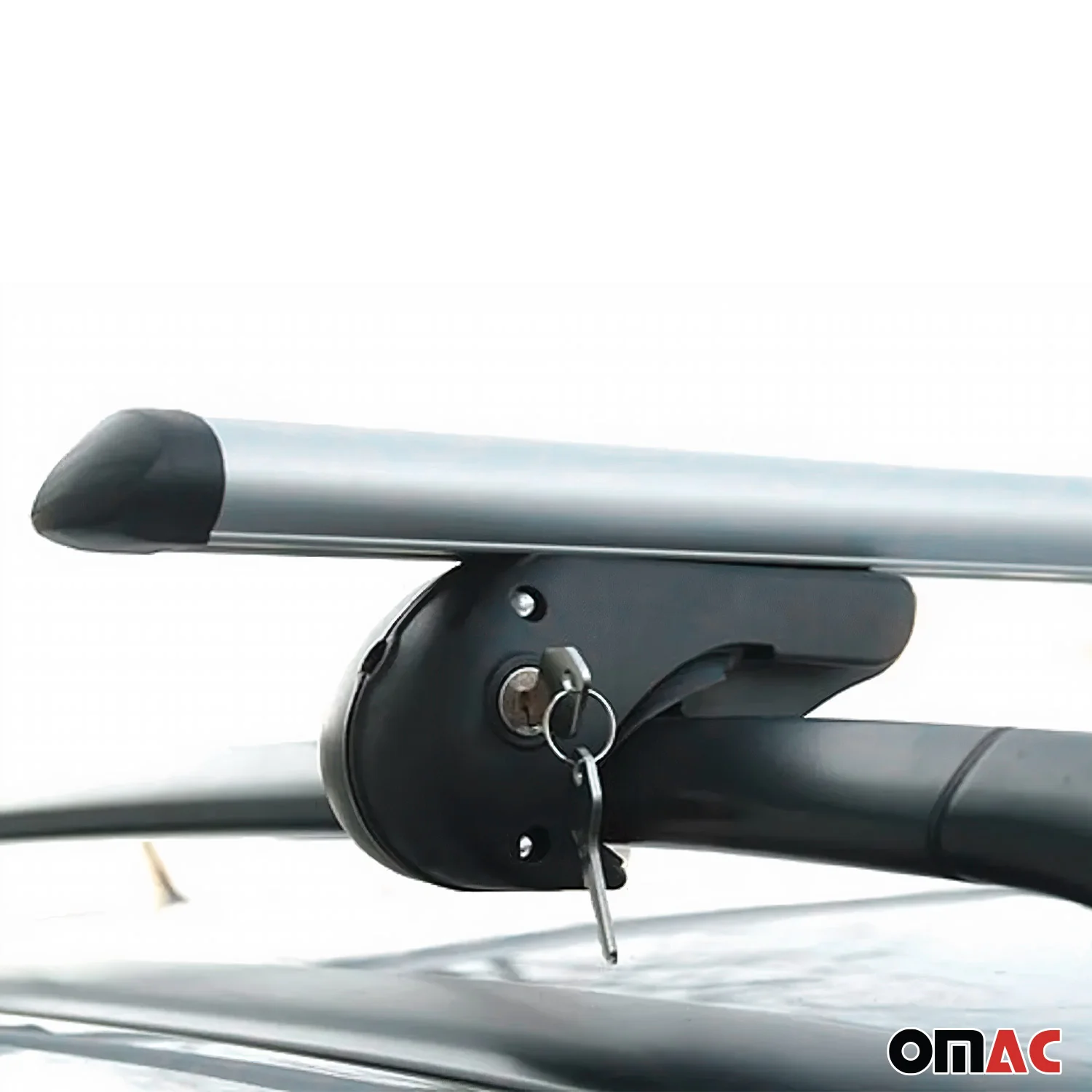 Barres de toit transversales pour Citroen C3 Picasso 2008-17 90kg Alu Gris - Image 4