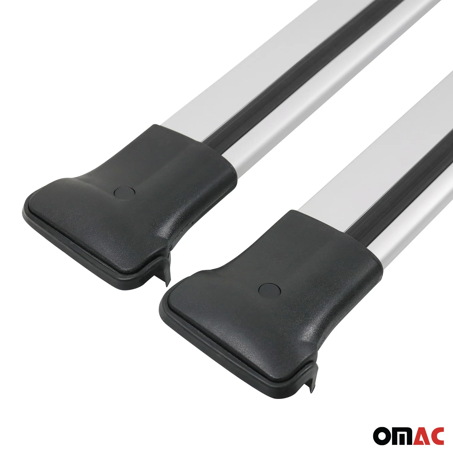 Barres de toit transversales pour Fiat Freemont 2011-2021 Aluminium Gris - Image 10