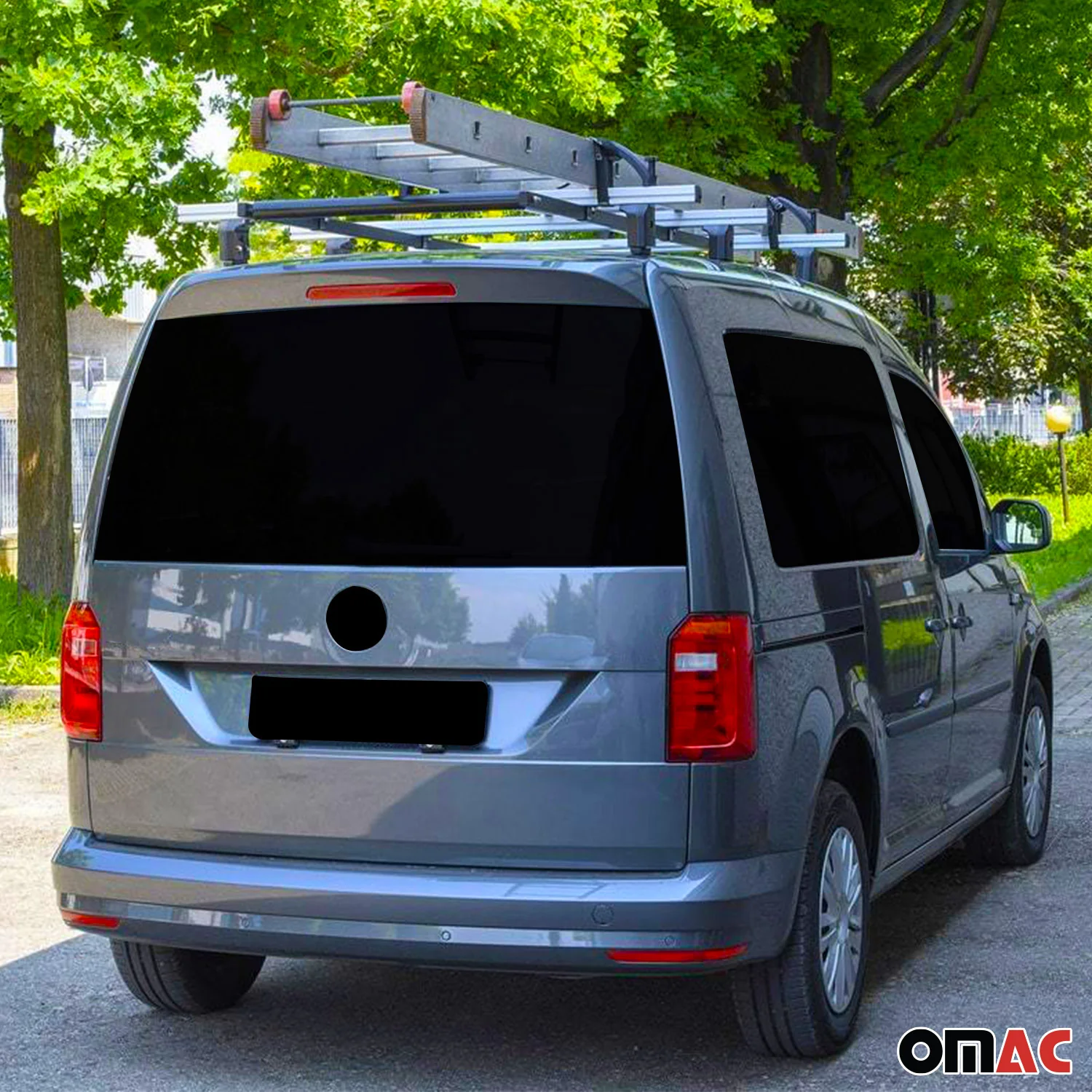 Barres de toit Transversales pour Fiat Scudo 2007-2016 Alu Gris 4x - Image 7
