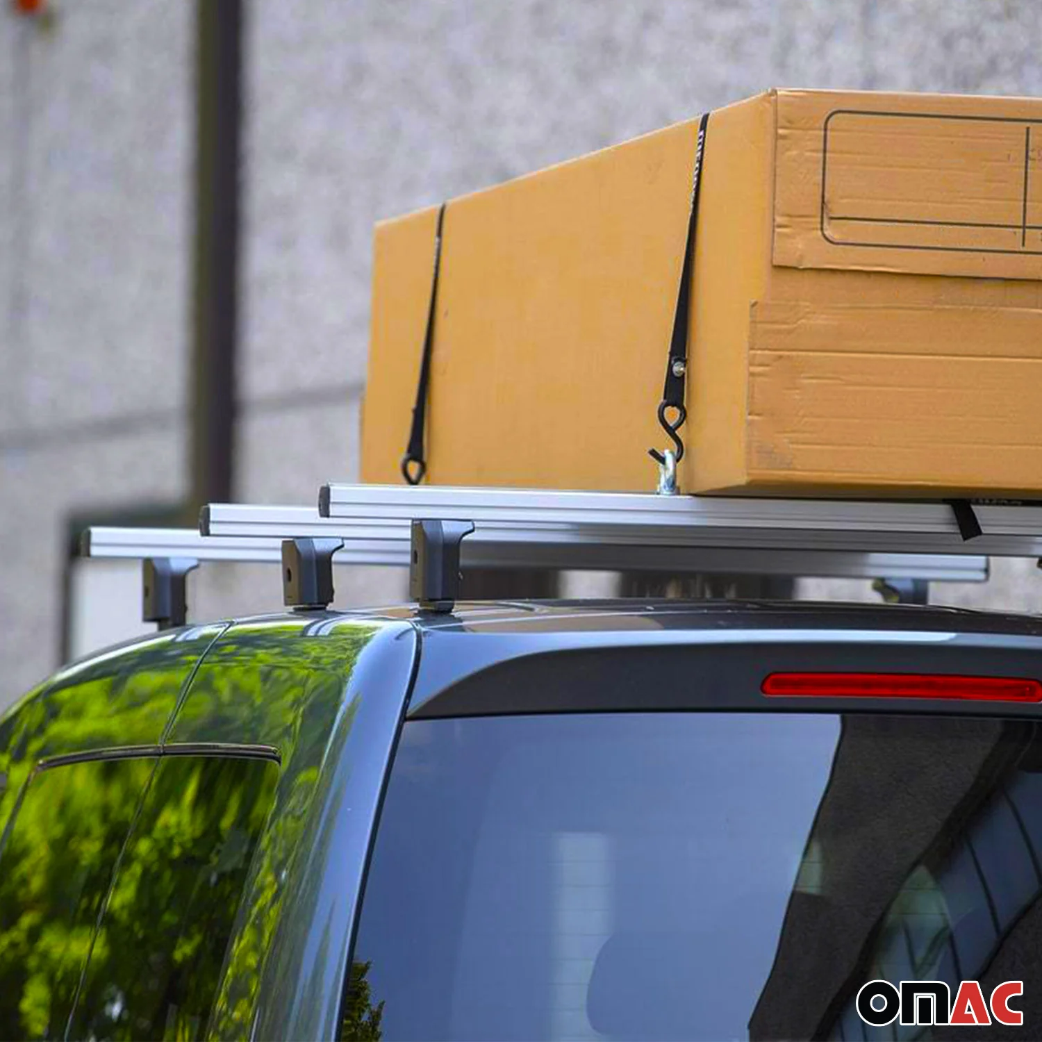 Barres de toit Transversales pour Ford Tourneo Transit Connect 2006-2014 2x - Image 2