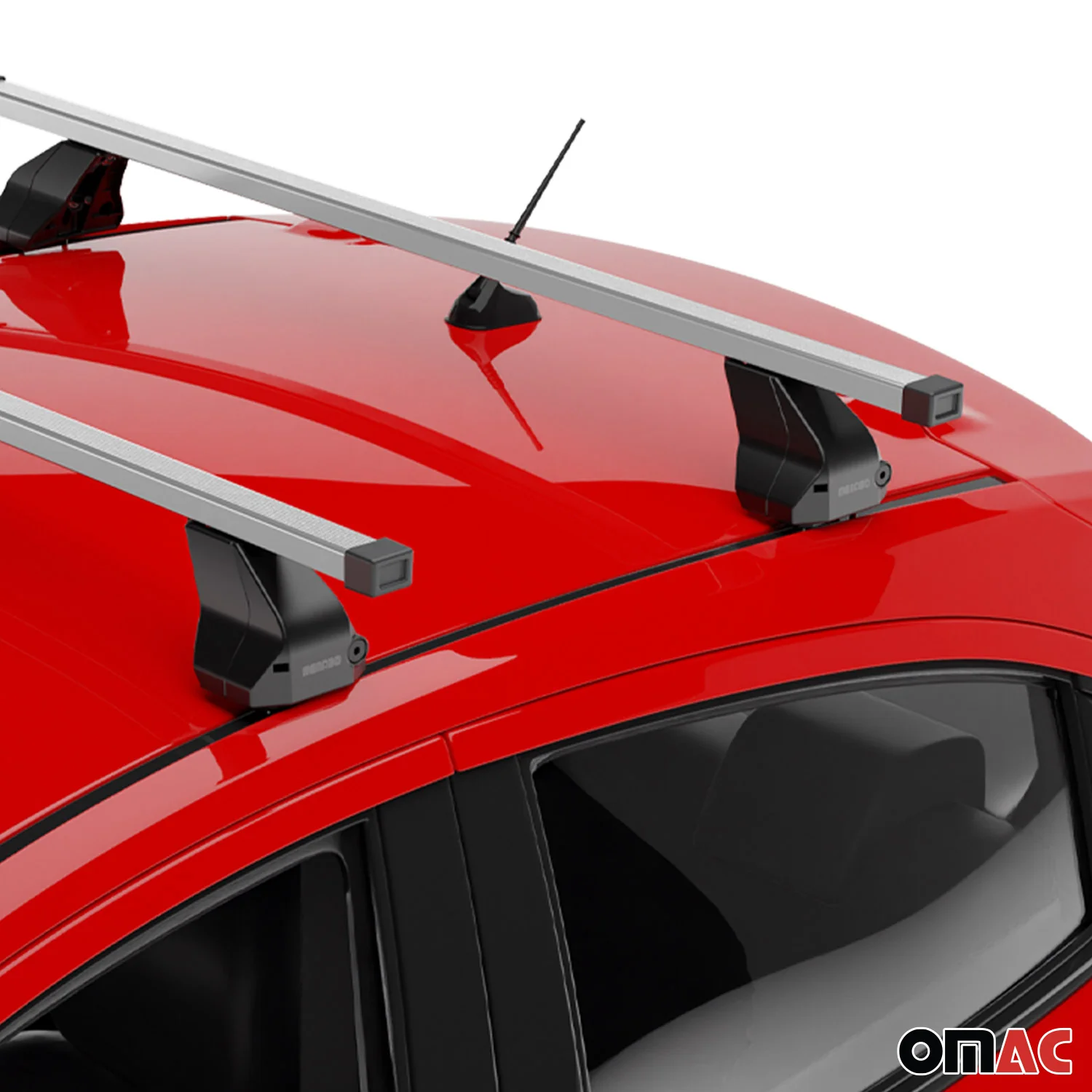 Barres de toit transversales pour Hyundai i30 2016-2020 Acier Gris - Image 6