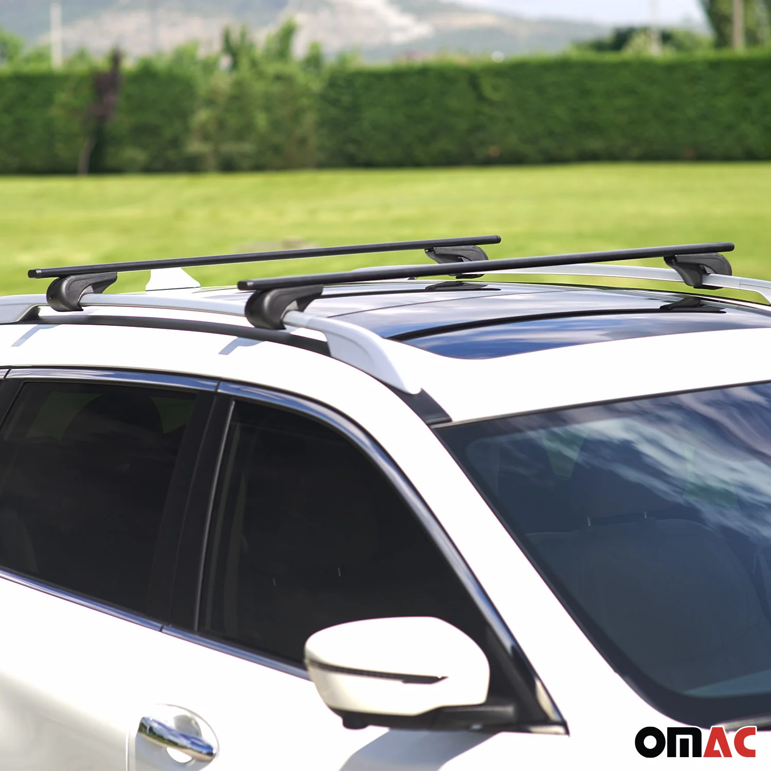 Barres de toit Transversales pour Hyundai Matrix 2001-2010 Fer Noir - Image 6