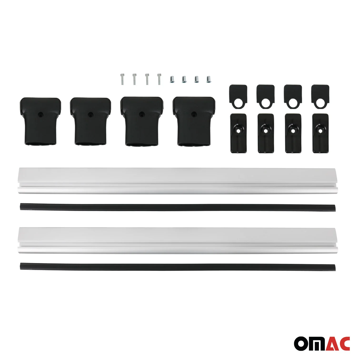 Barres de toit transversales pour Jeep Renegade 2015-2025 Aluminium Gris - Image 9