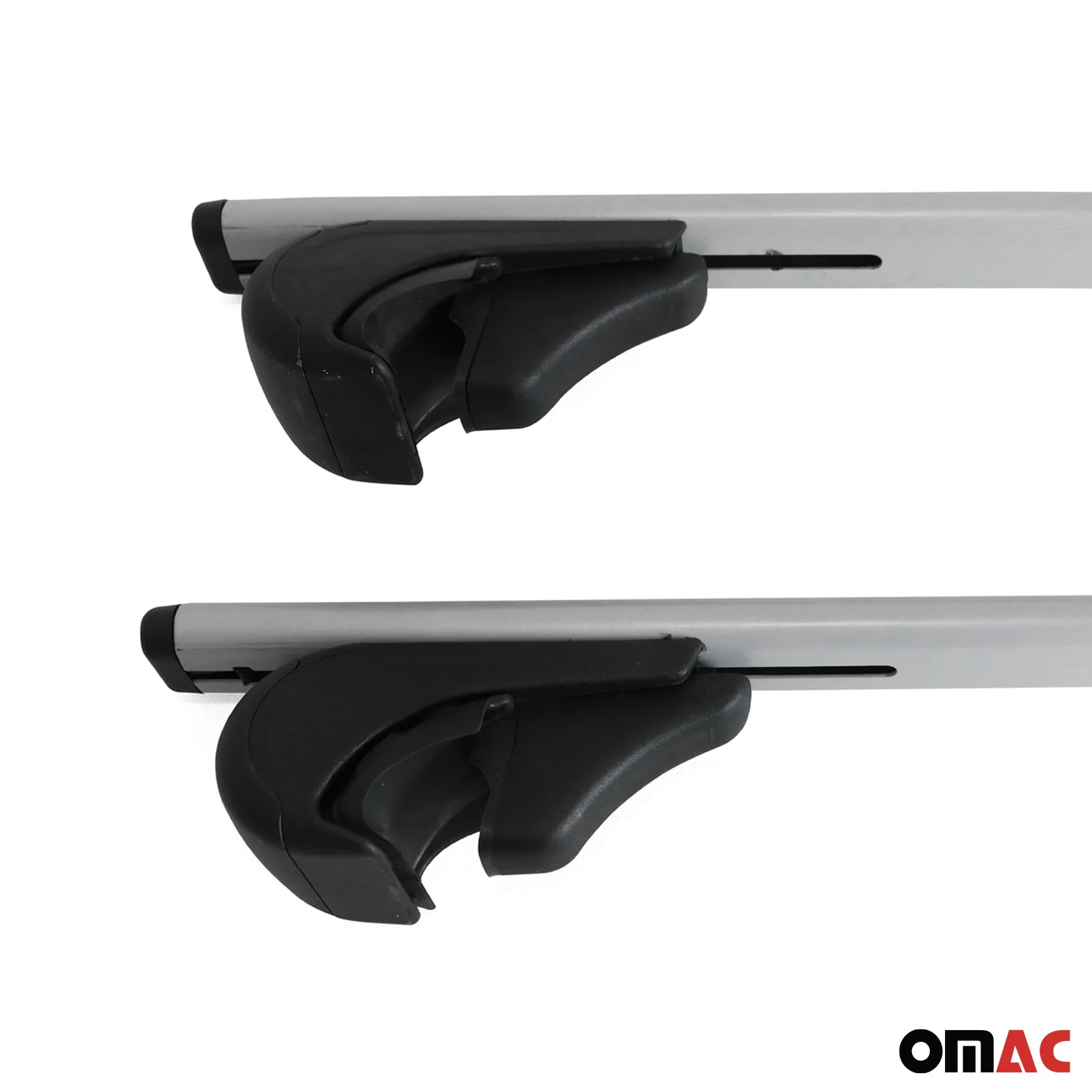 Barres de toit Transversales pour Kia Carens 2006-2013 Fer Argent - Image 9