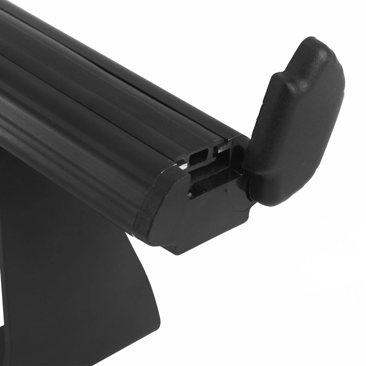 Barres de toit transversales pour Nissan NV200 2009-2020 Aluminium Noir 2Pcs - Image 9