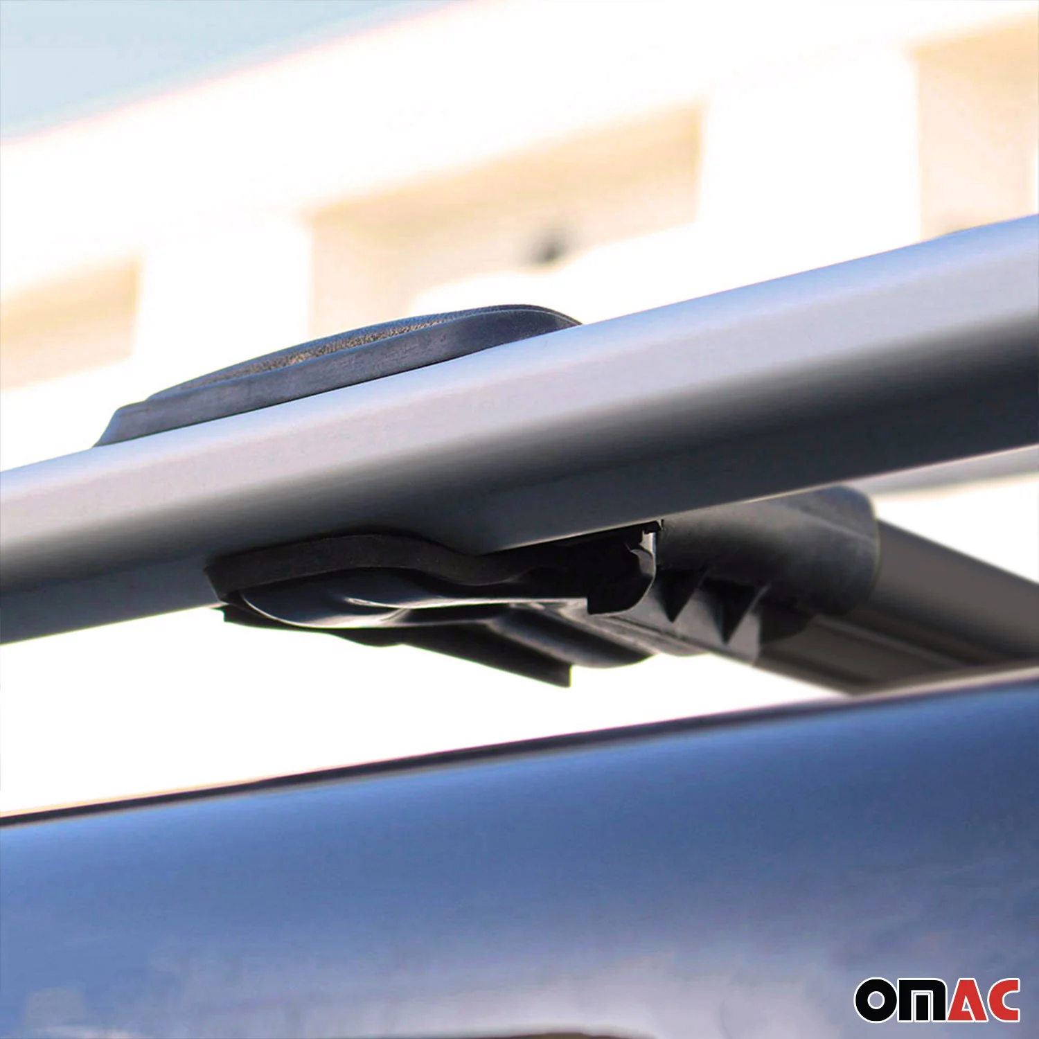Barres de toit transversales pour Opel E Combo 2019-2026 Aluminium Noir - Image 5