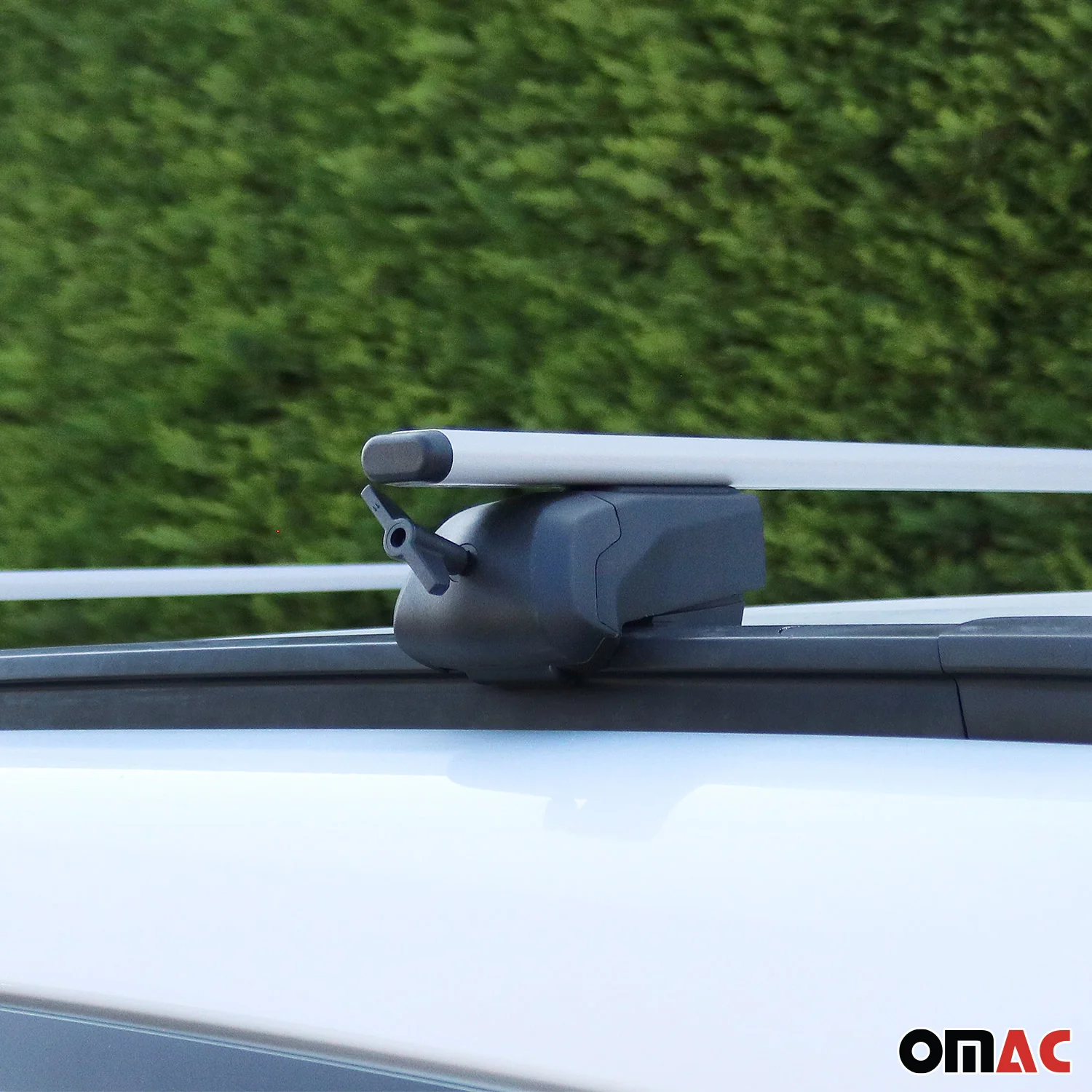 Barres de toit Transversales pour Opel Mokka/Mokka X 2012-2019 ABE Fer Gris - Image 3