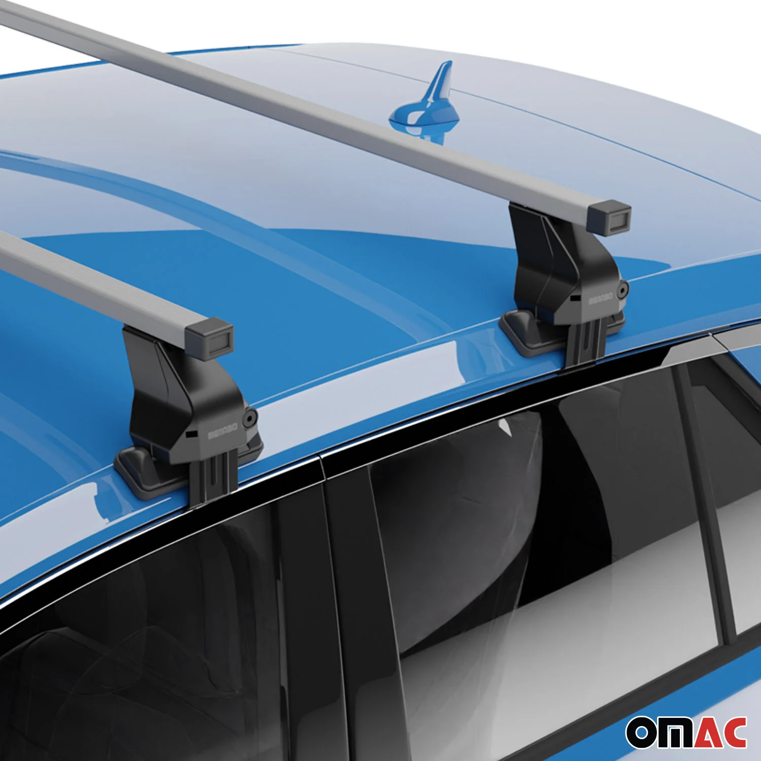 Barres de toit transversales pour RAM 1500 V 2019-2026 Acier Gris - Image 6