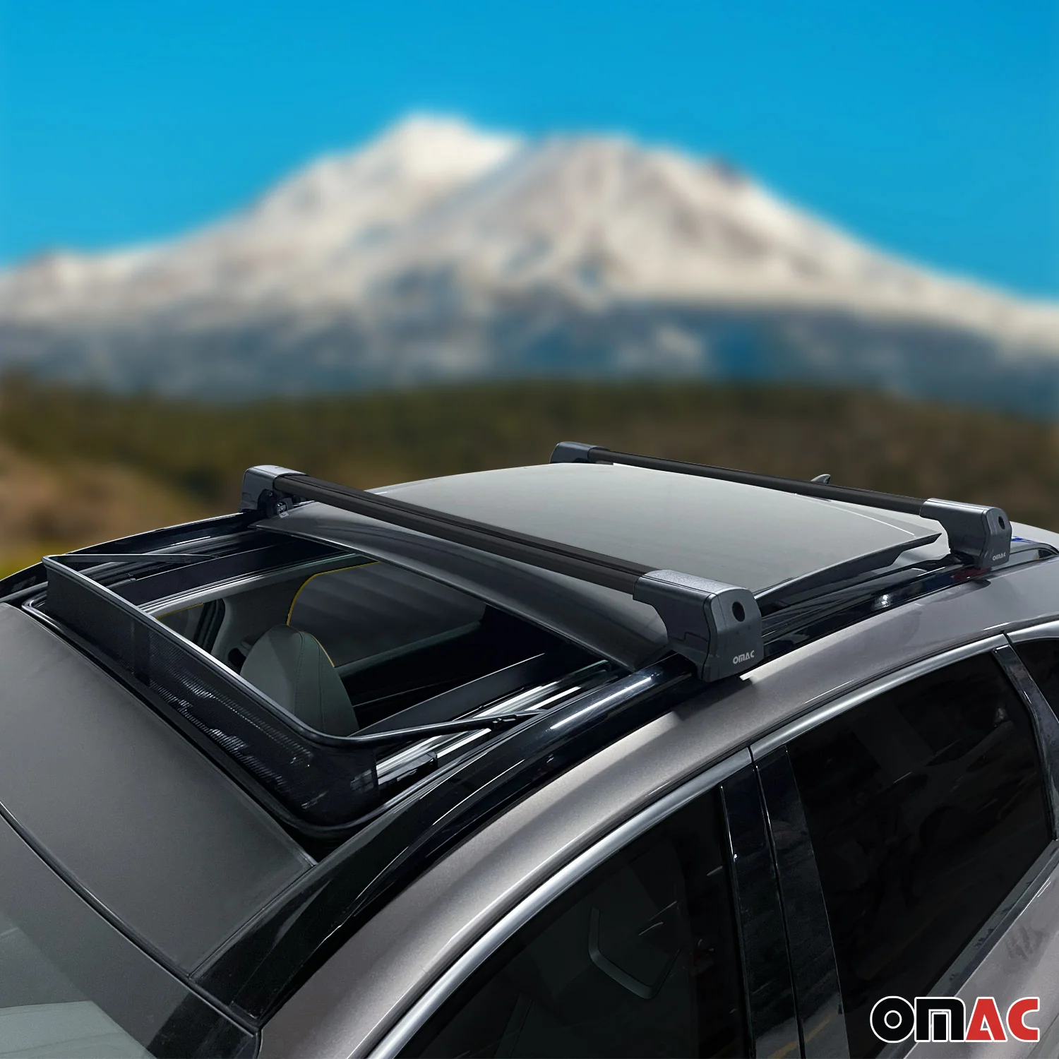 Barres De Toit Transversales pour Volvo XC60 2017-2023 Aluminium Noir ABE - Image 3