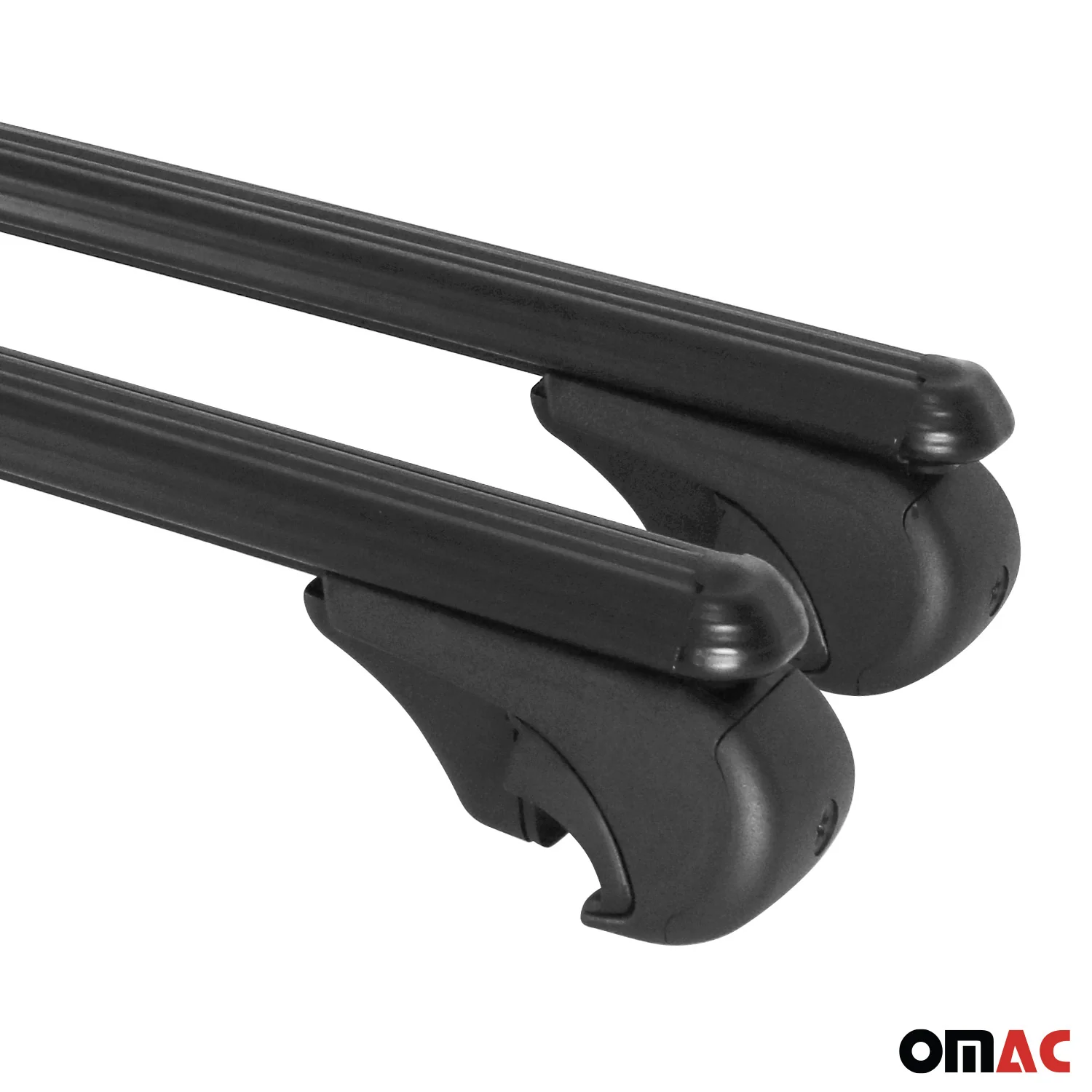 Barres de toit Transversales pour VW Sharan 1995-2010 Aluminium Noir - Image 12