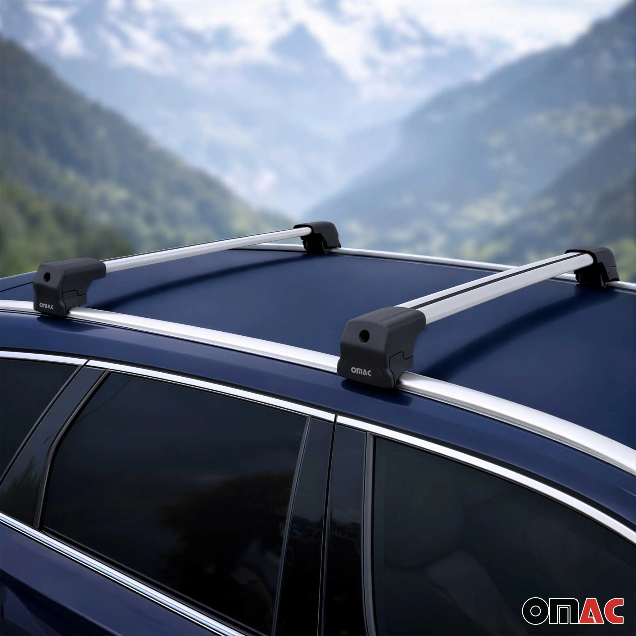Barres De Toit Transversales pour VW Touareg 2018-2023 Aluminium Argent ABE - Image 6