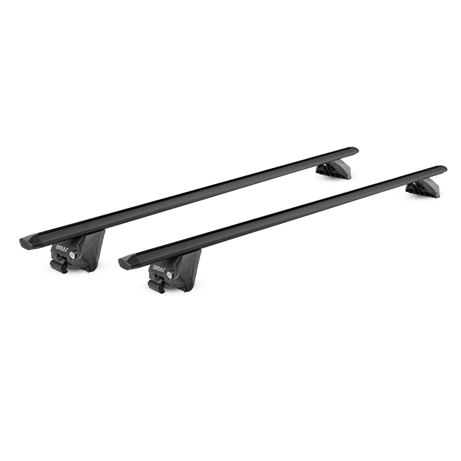 Barres de toit transversales pour Seat Arona Ateca 2016-2026 Alu Noir 2x ABE - Image 2