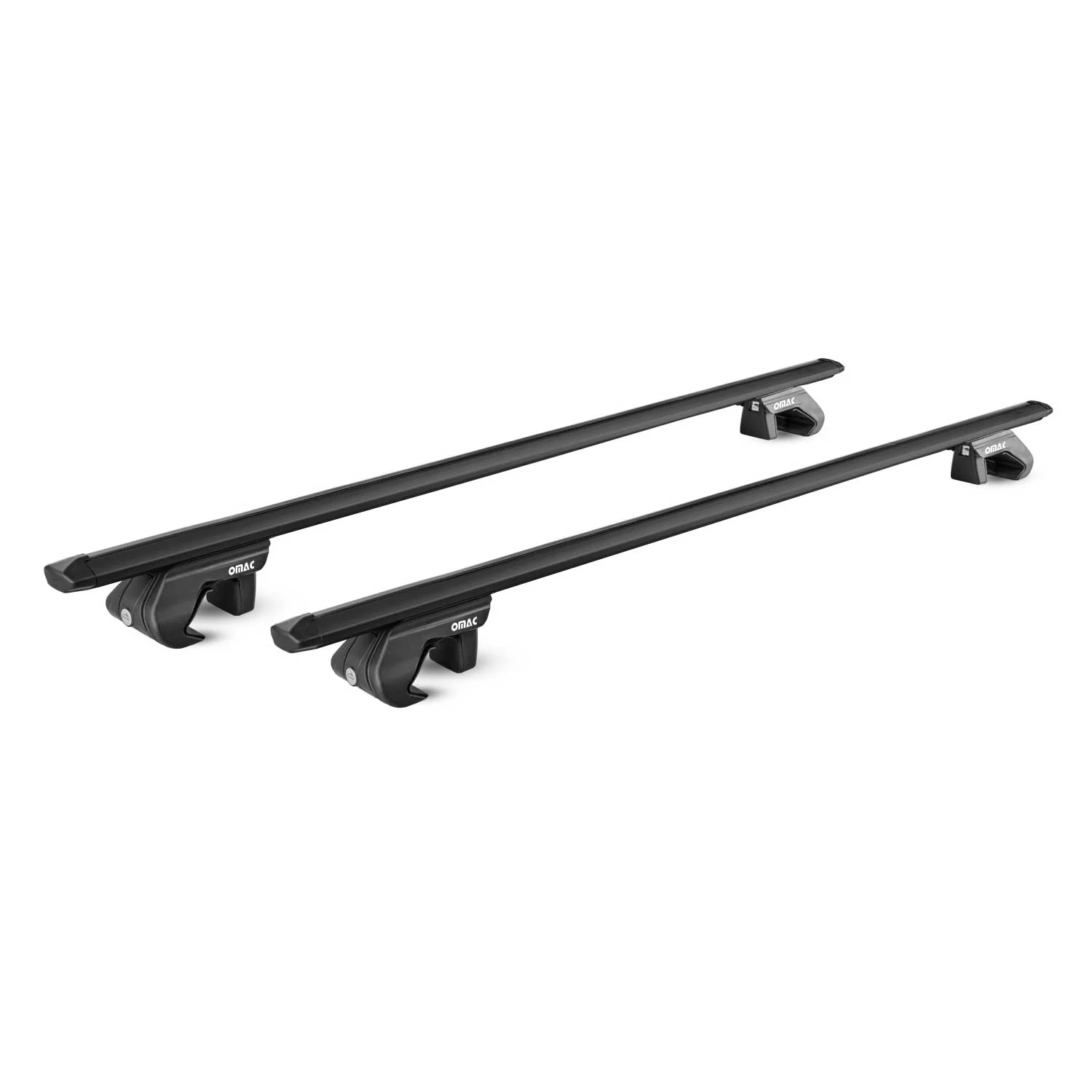 Barres de toit ABE pour Toyota Land Cruiser 150 2009-2021 5 P Alu Noir 2x - Image 3