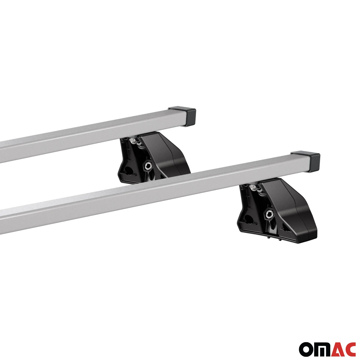 Barres transversales Menabo pour BMW Série 3 E90 E91 E92 2004-13 Acier Gris - Image 11