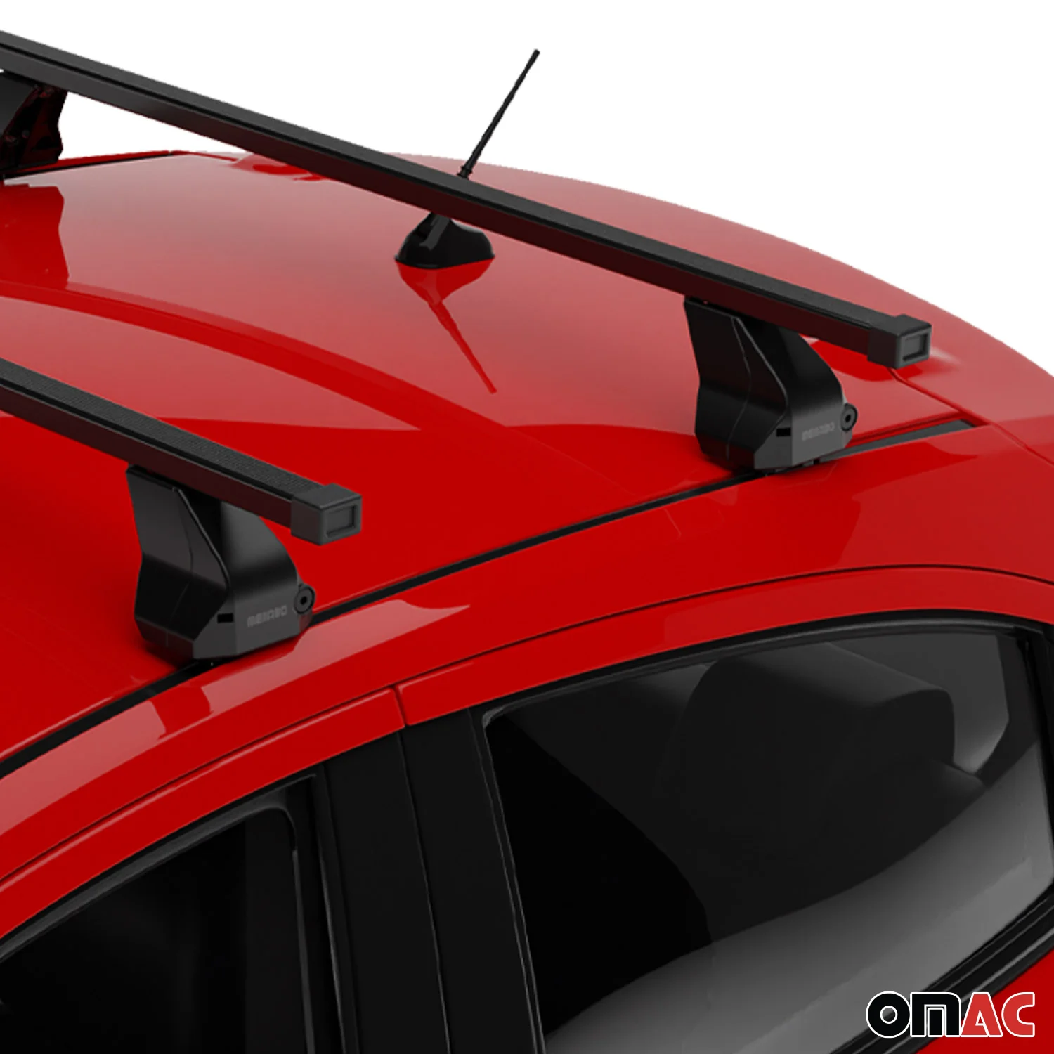Barres Transversales Menabo pour Citroen C4 I 2004-2010 Noir - Image 6
