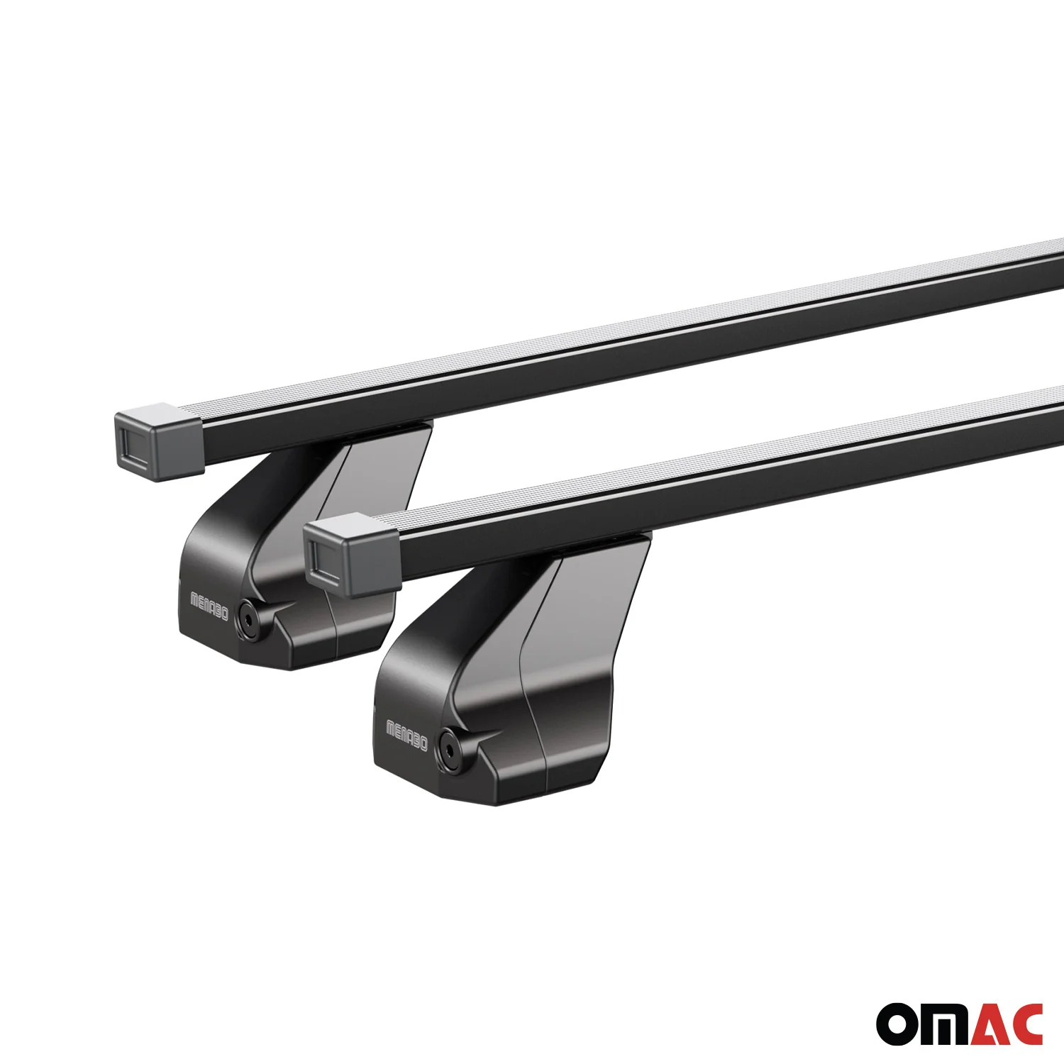 Barres Transversales Menabo pour Fiat Idea 2005-2012 Noir - Image 10