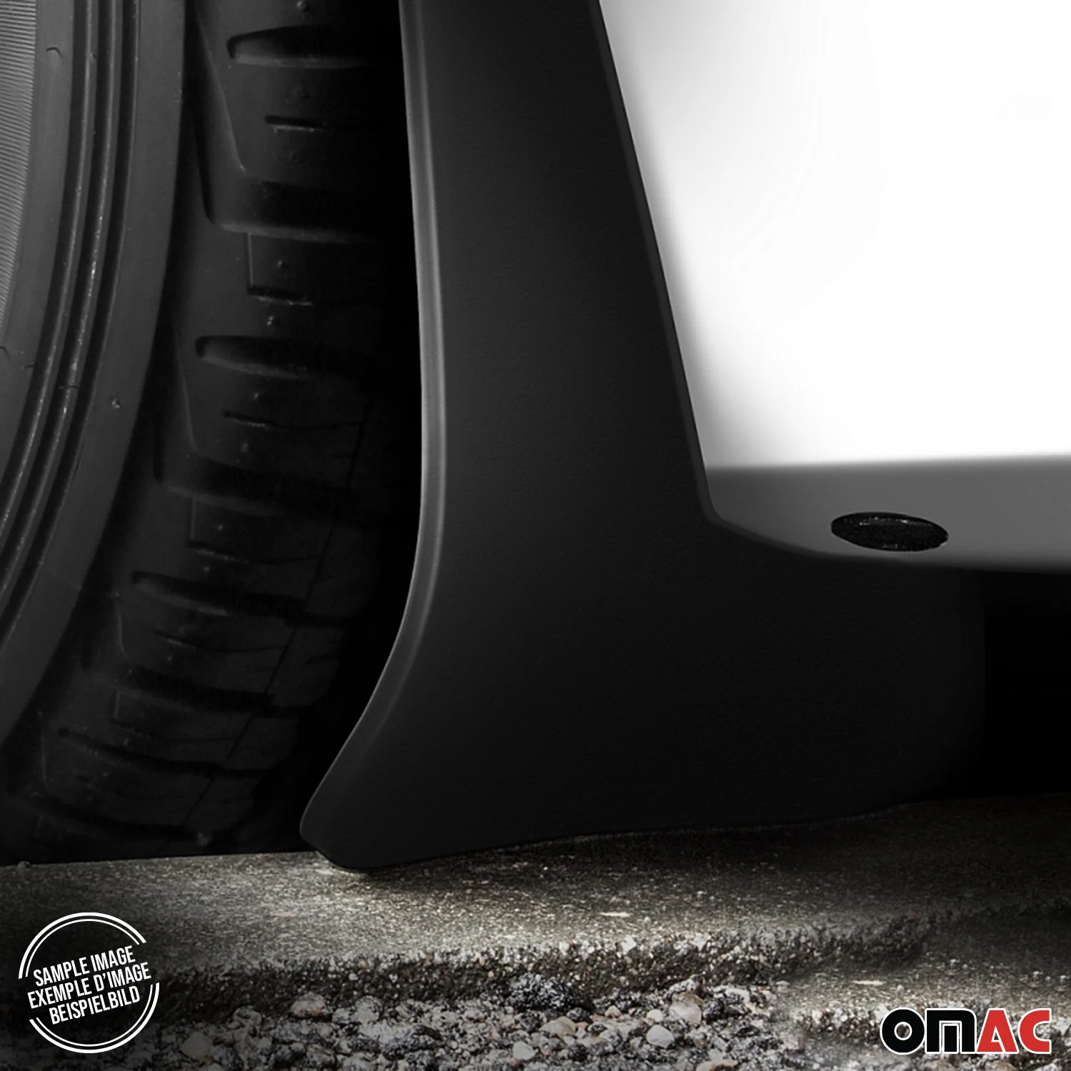 Bavettes Garde Boue pour Renault Captur 2016-2021 Avant et Arrière Noir 4Pcs - Image 2
