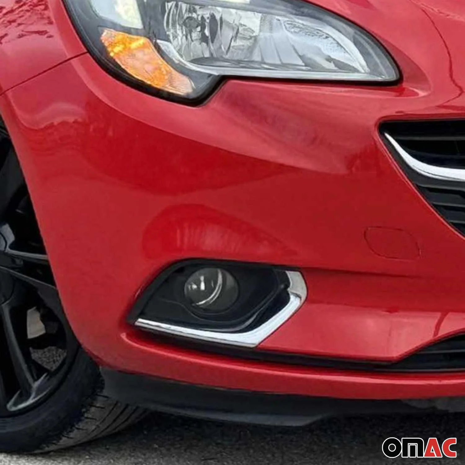 Cadre de Phare Antibrouillard pour Opel Corsa E 2015-2019 en acier inoxydable - Image 3