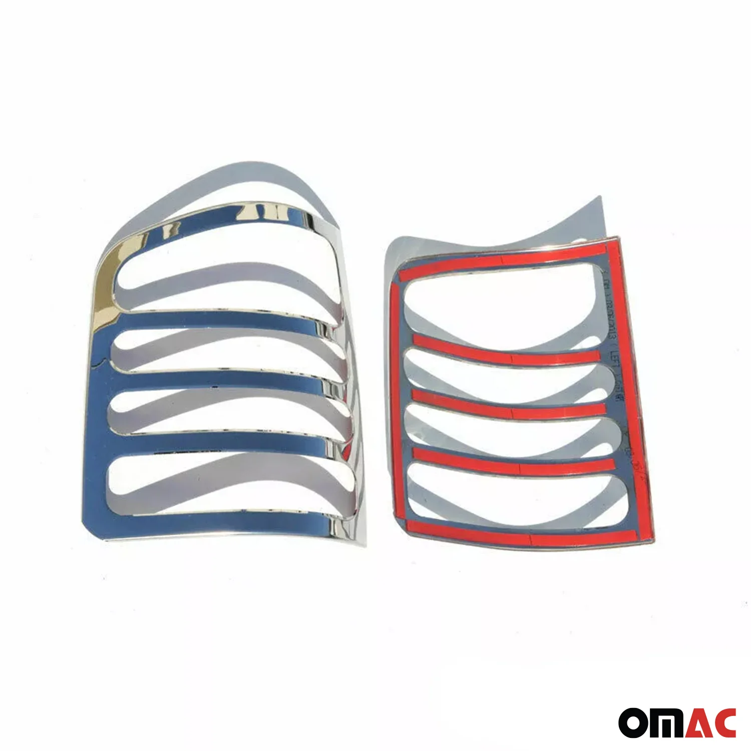 Cadre de Feu Stop Arrière pour VW T5 Transporter 2003-2010 acier inox 2x - Image 5