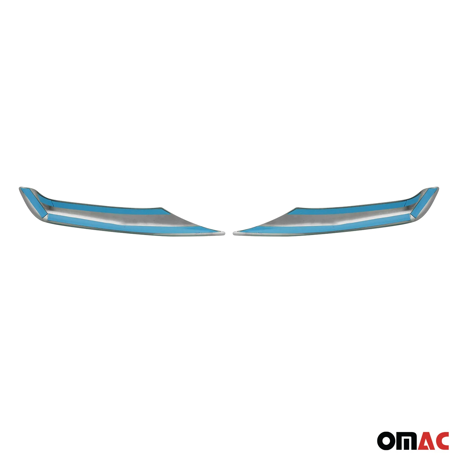 Cadre Phare Antibrouillard pour Nissan Qashqai 2017-2021 acier inox Chromé - Image 5
