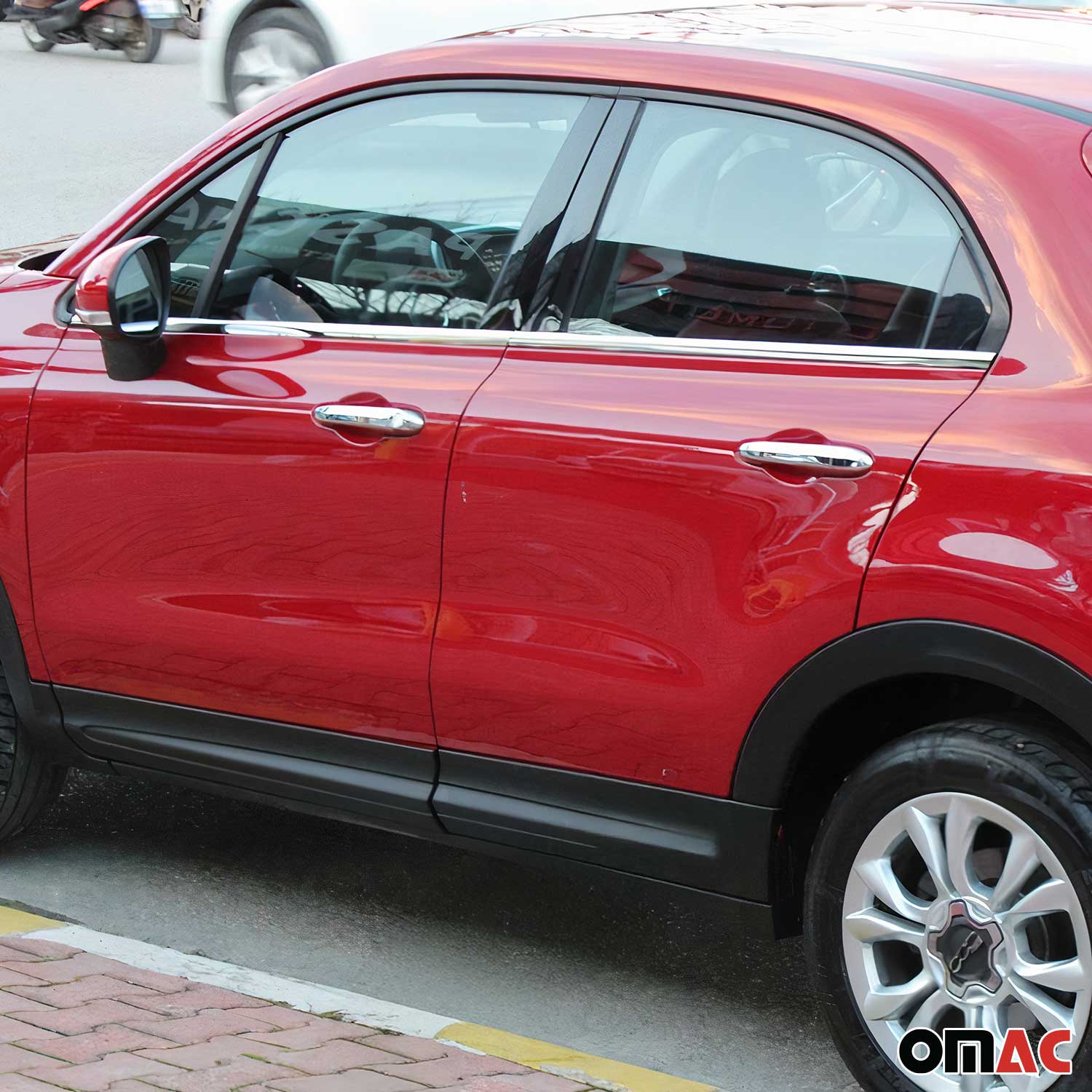 Garniture de Fenêtre pour Fiat 500X 2015-2026 Acier Inox 4Pcs - Image 6