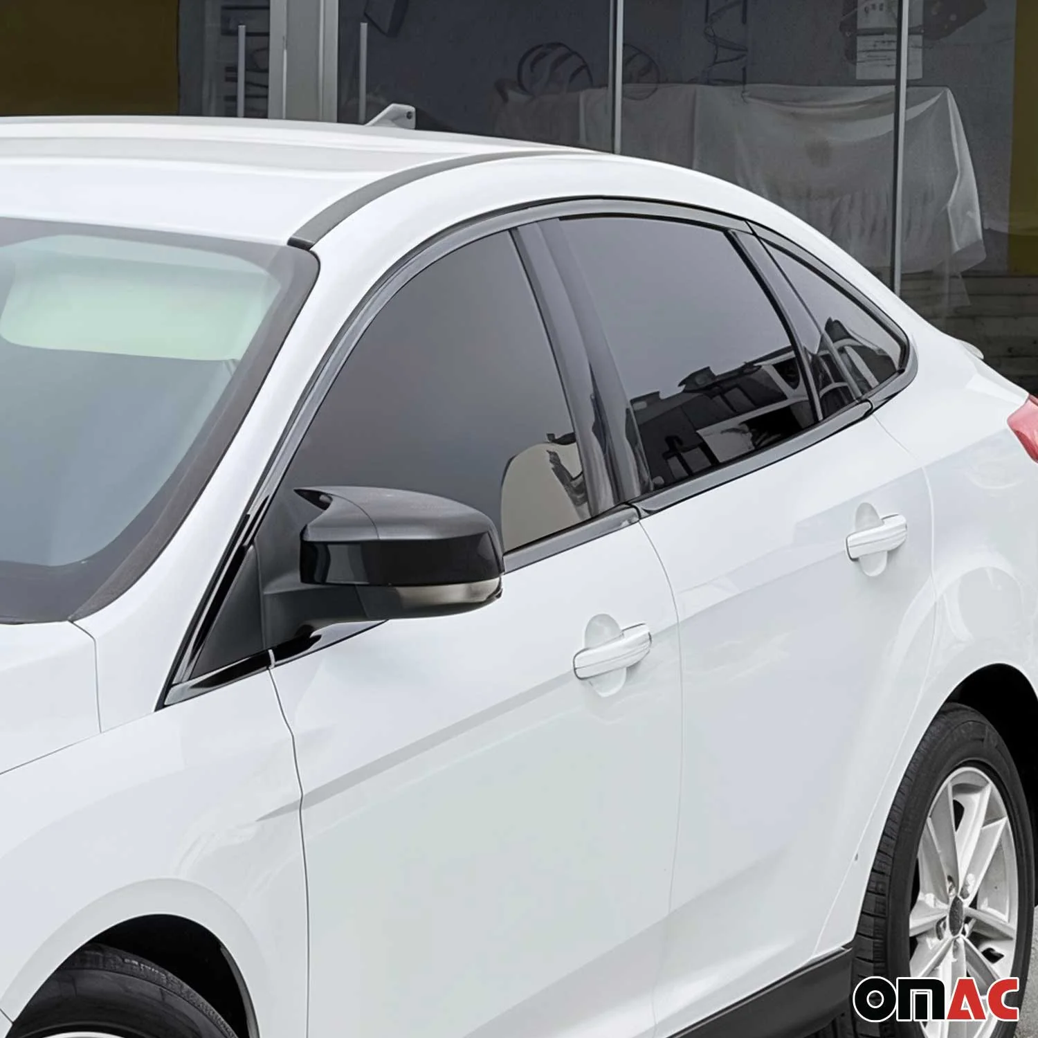 Garniture de Fenêtre pour Ford Focus Berline 2010-2018 Inox Acier 12x - Image 2