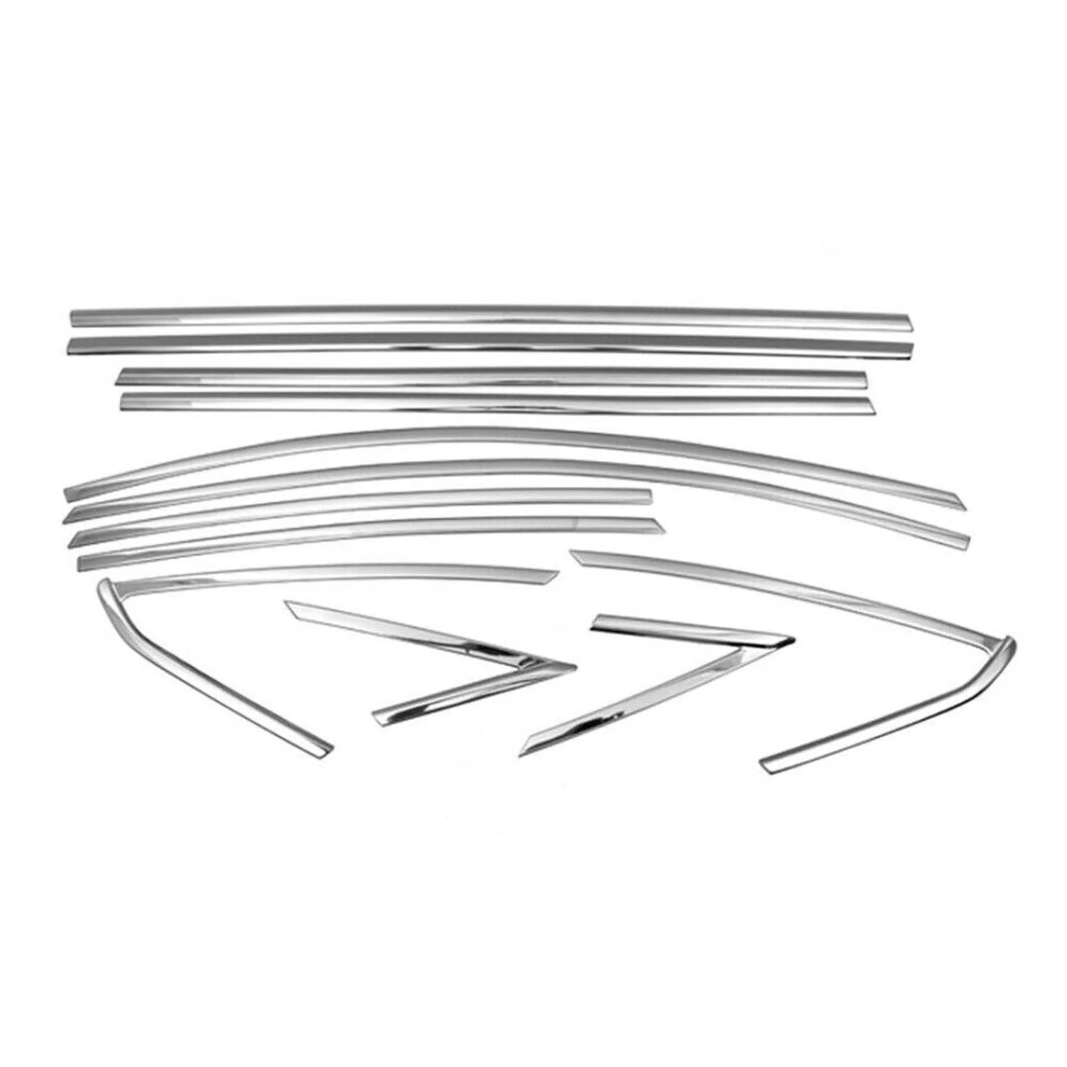 Garniture de Fenêtre pour Ford Focus Berline 2010-2018 Inox Acier 12x - Image 7