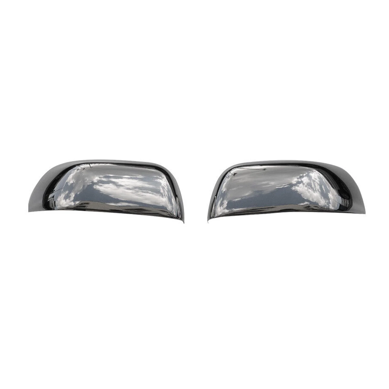 Coques de Rétroviseurs pour Dacia Duster mk1 2010-13 Pre-FL Acier Chromé Argent - Image 6