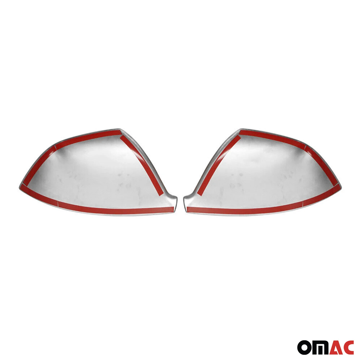 Coques de Rétroviseurs pour VW Transporter T5 2010-2015 en Acier Chromé Argent - Image 5