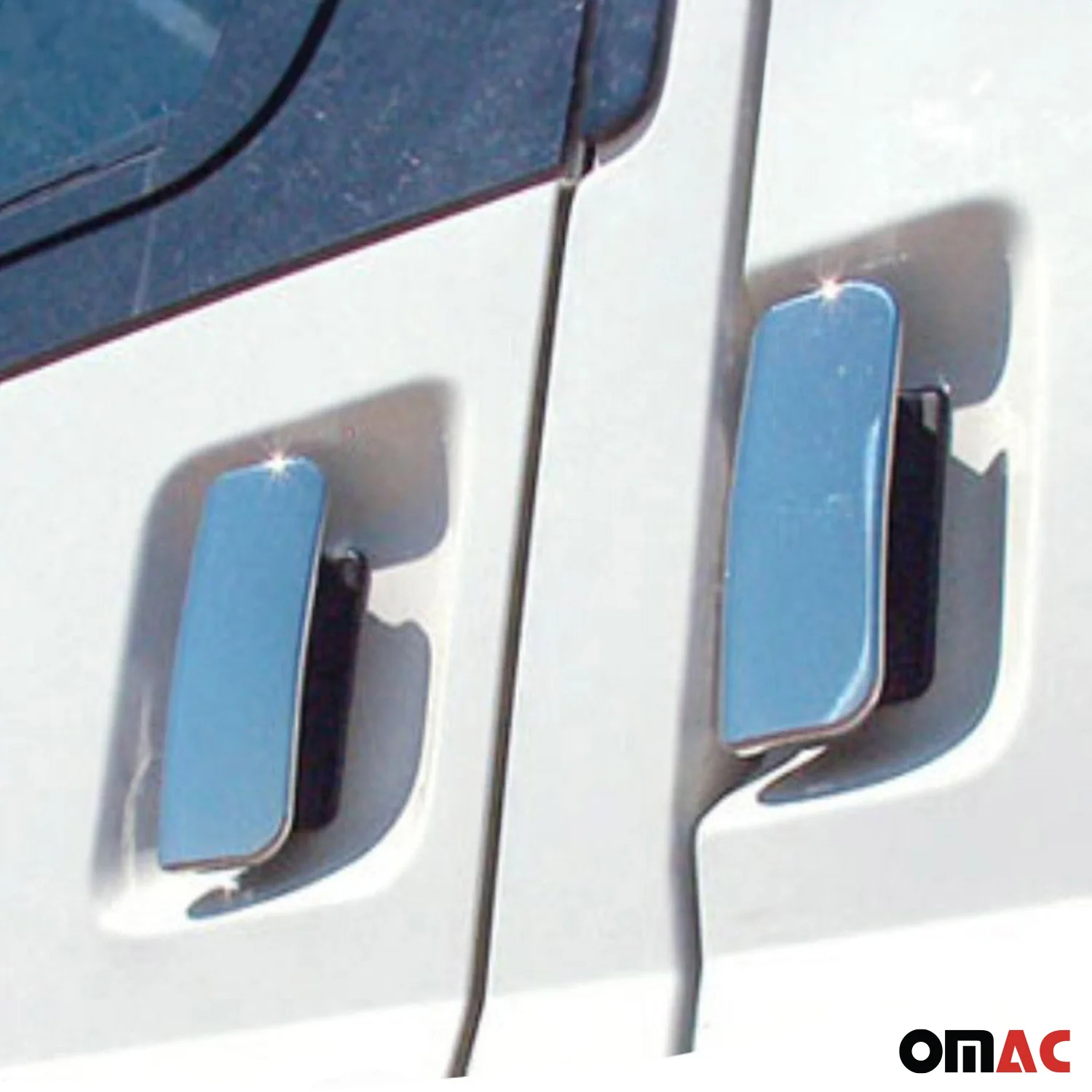Couverture de poignée de porte pour Ford Transit 2000-2014 en Acier Inox 6Pcs - Image 3