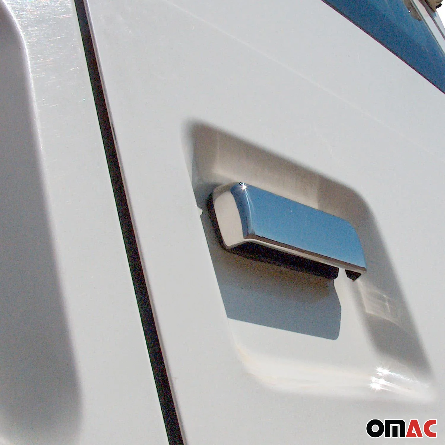 Couverture de poignée de porte pour Ford Transit 2000-2014 en Acier Inox 6Pcs - Image 6