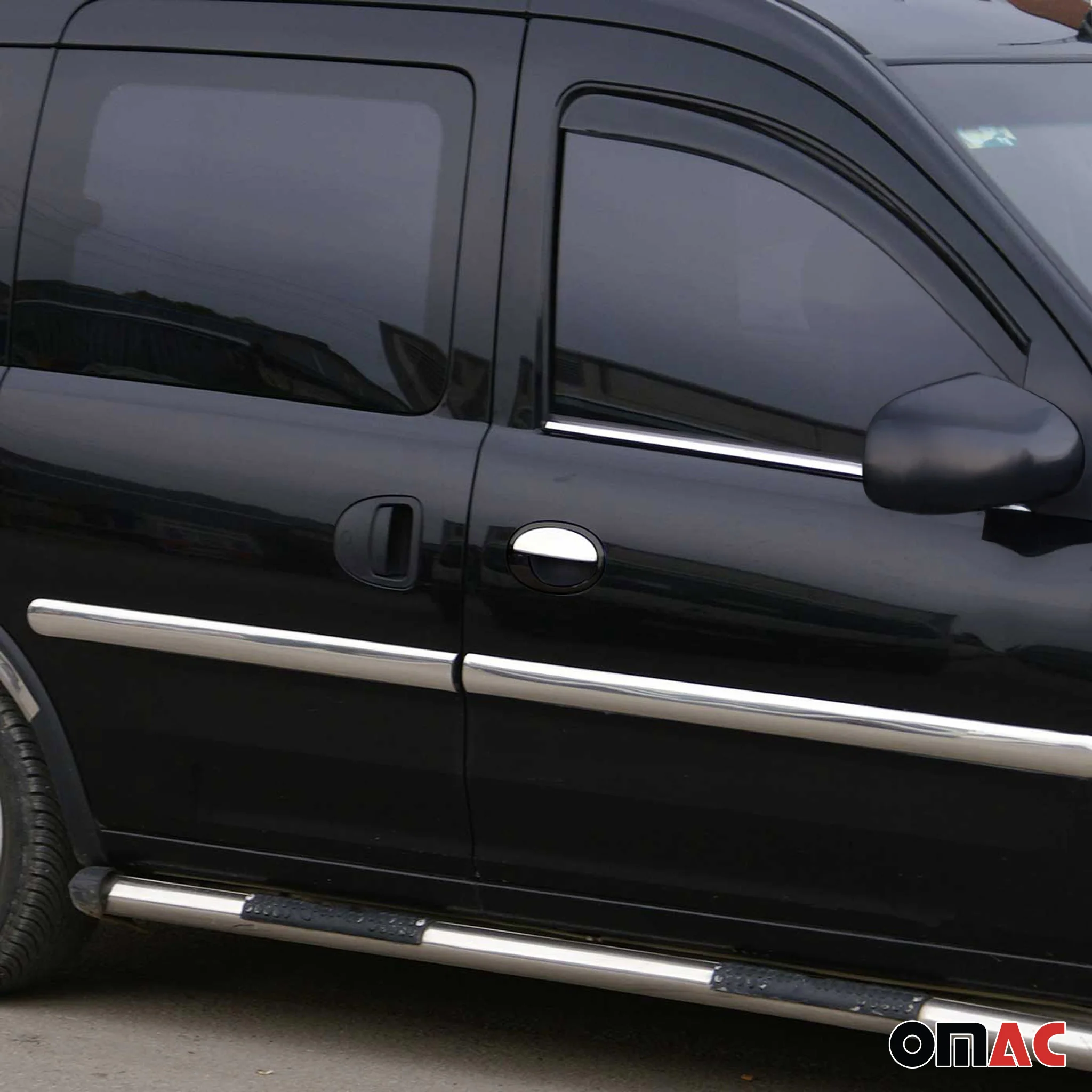 Couvercle de Poignée de porte pour Opel Meriva A 2003-2010 acier inox Chromé - Image 2