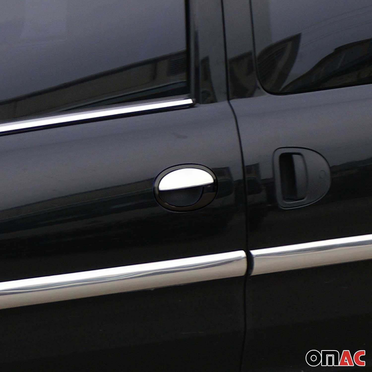 Couvercle de Poignée de porte pour Opel Meriva A 2003-2010 acier inox Chromé - Image 3